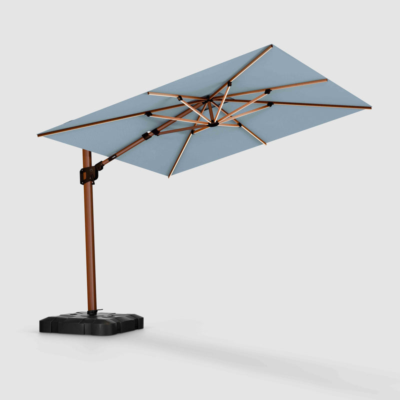 The Supreme Wooden™ - Sunbrella Canvas Haze