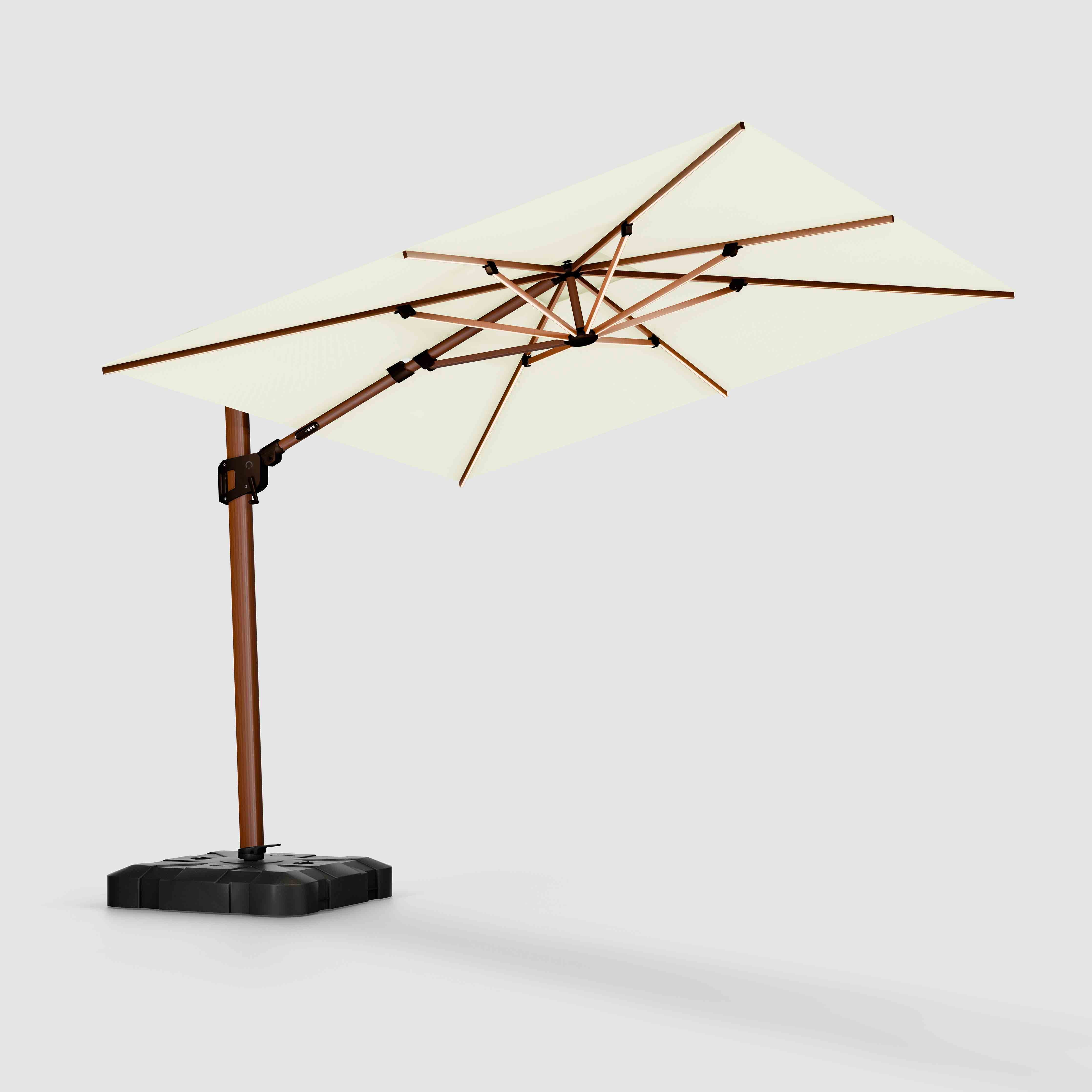 The Supreme Wooden™ - Sunbrella Canvas Natural