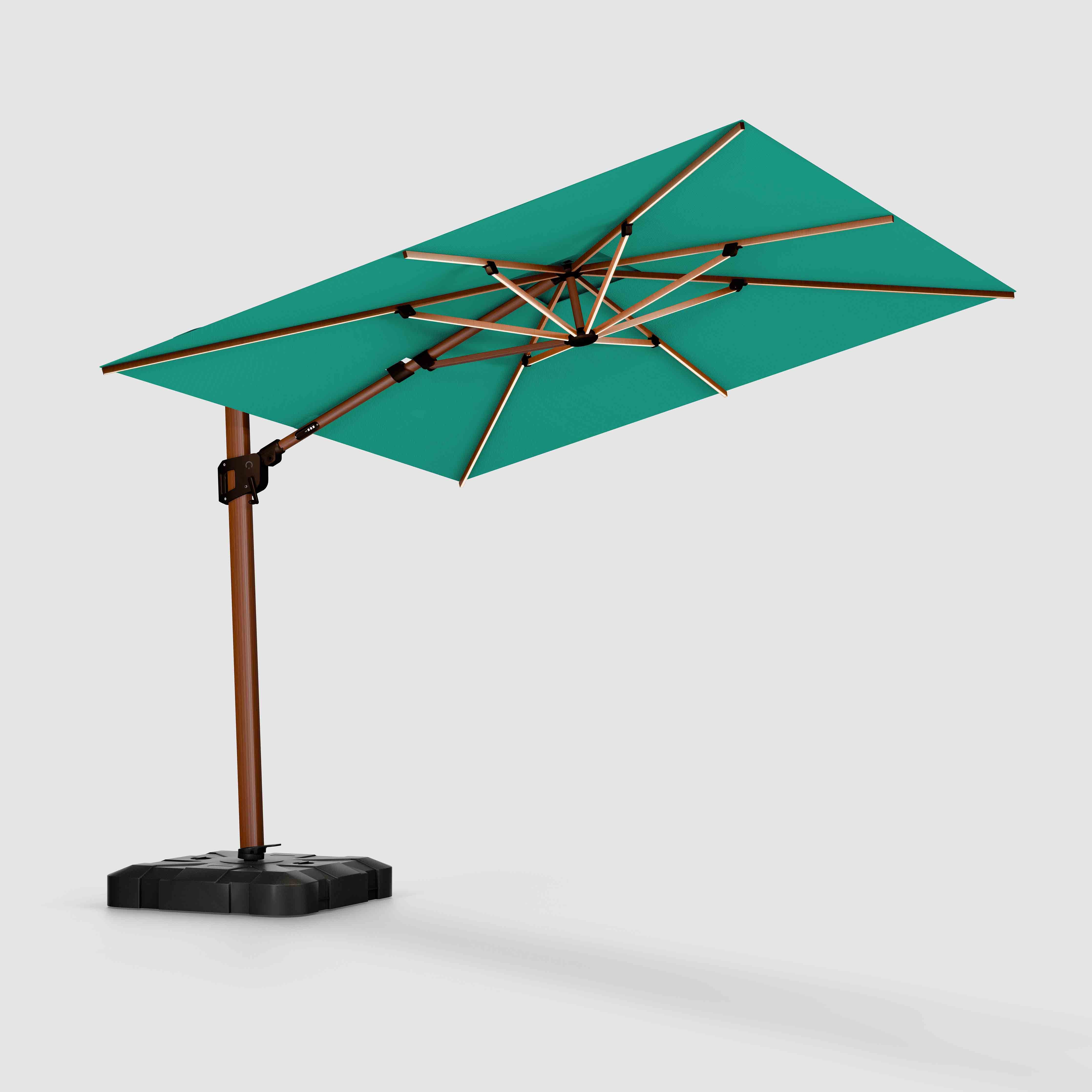 The Supreme Wooden™ - Sunbrella Canvas Teal