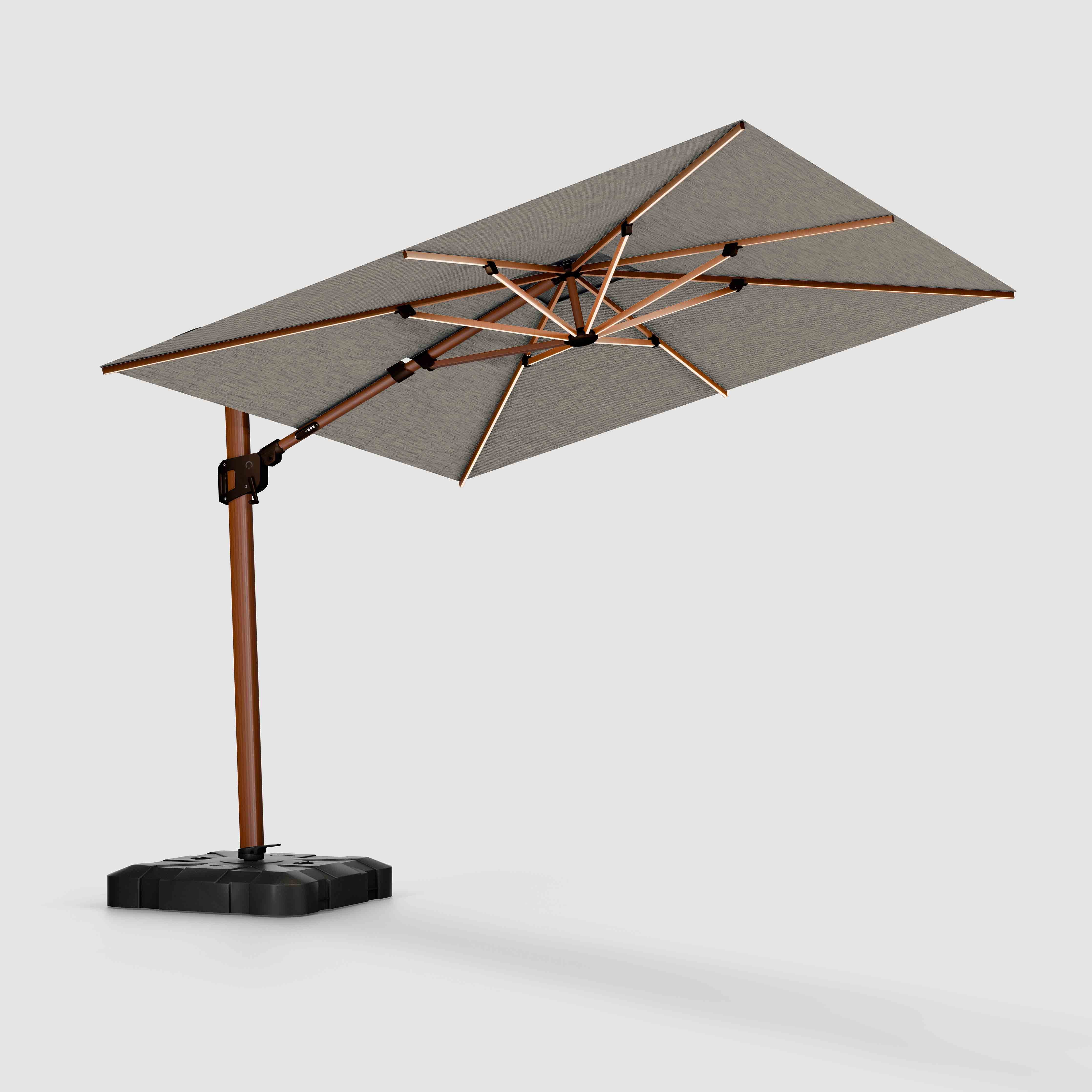 The Supreme Wooden™ - Sunbrella Cast Shale