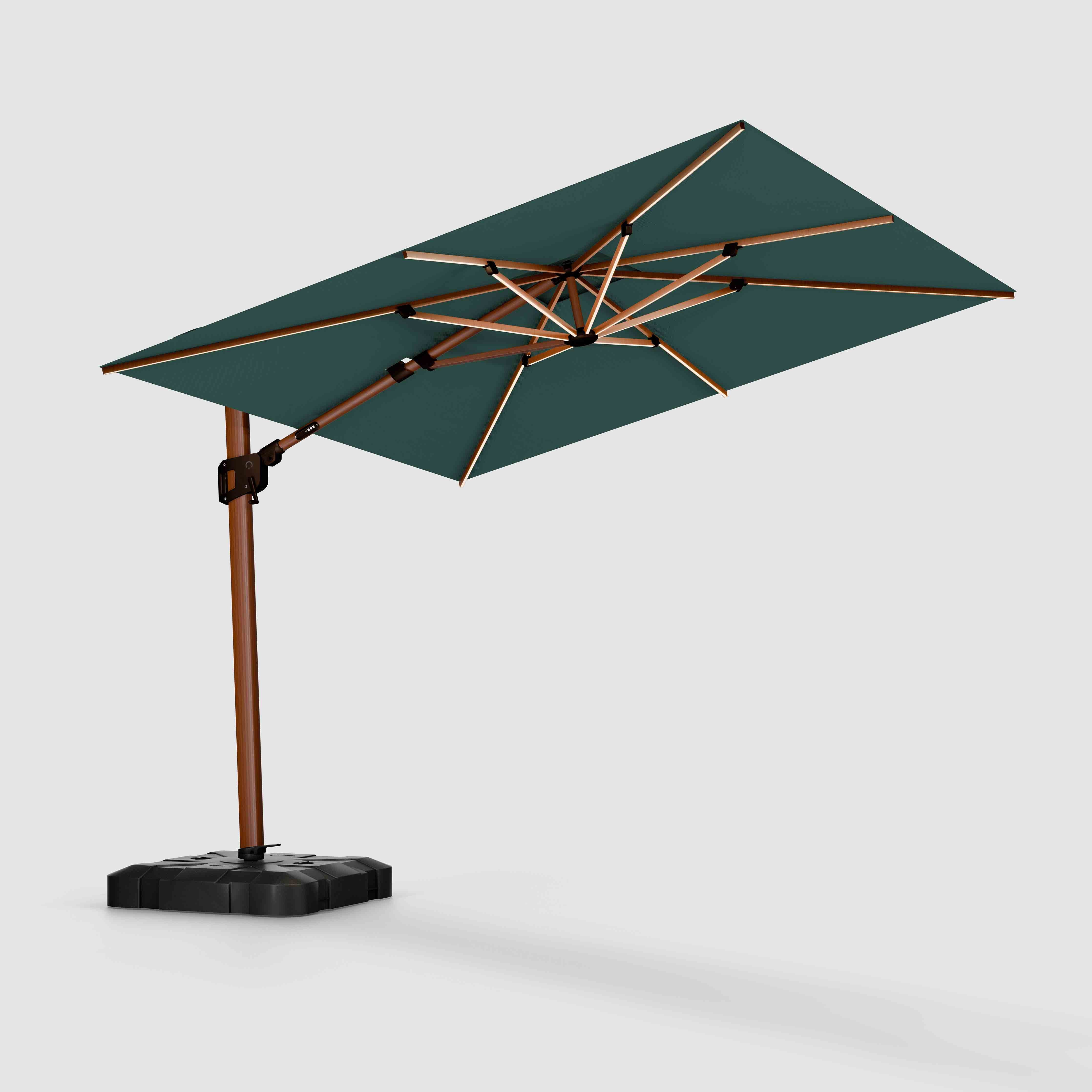 The Supreme Wooden™ - Sunbrella Forest Green