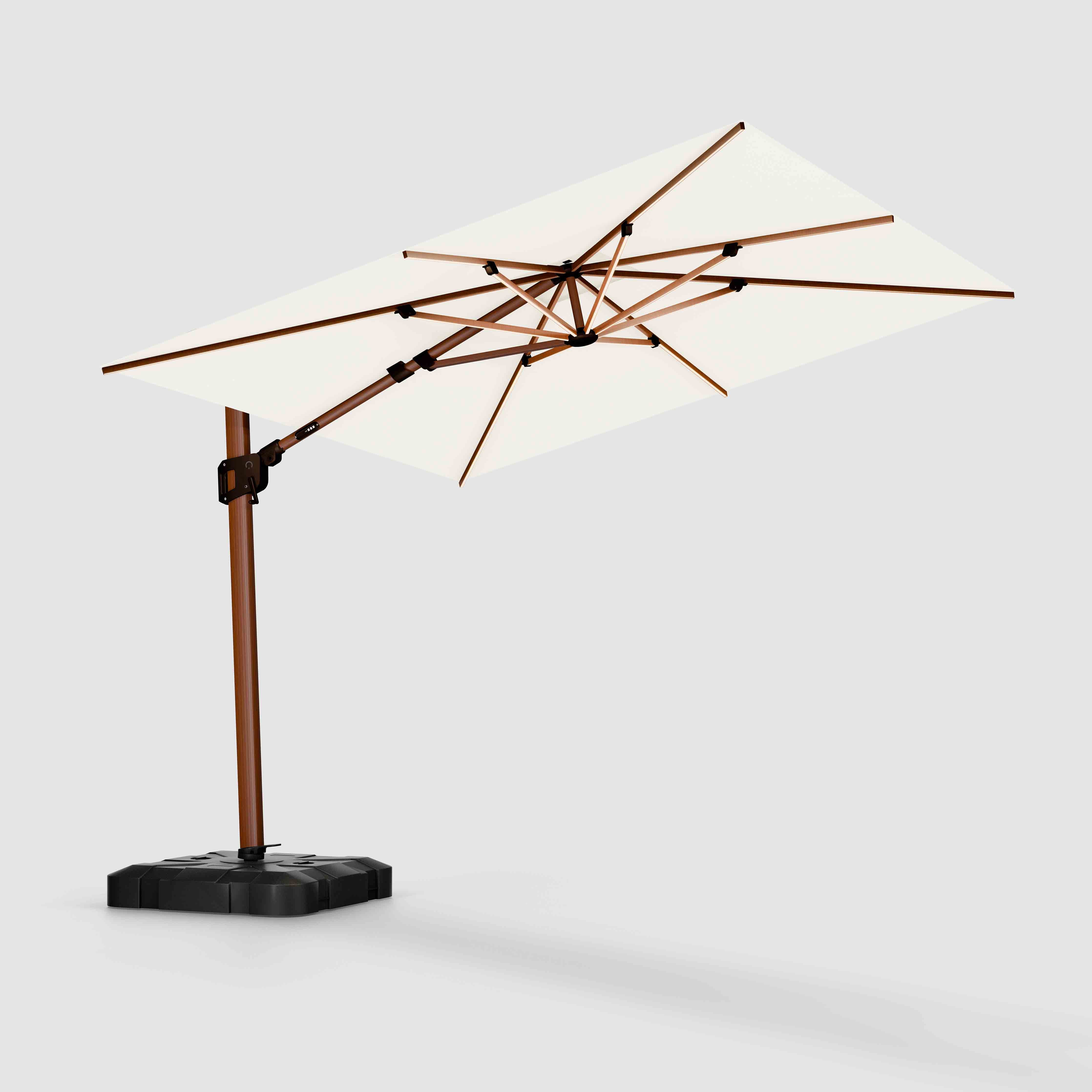 The Supreme Wooden™ - Sunbrella White