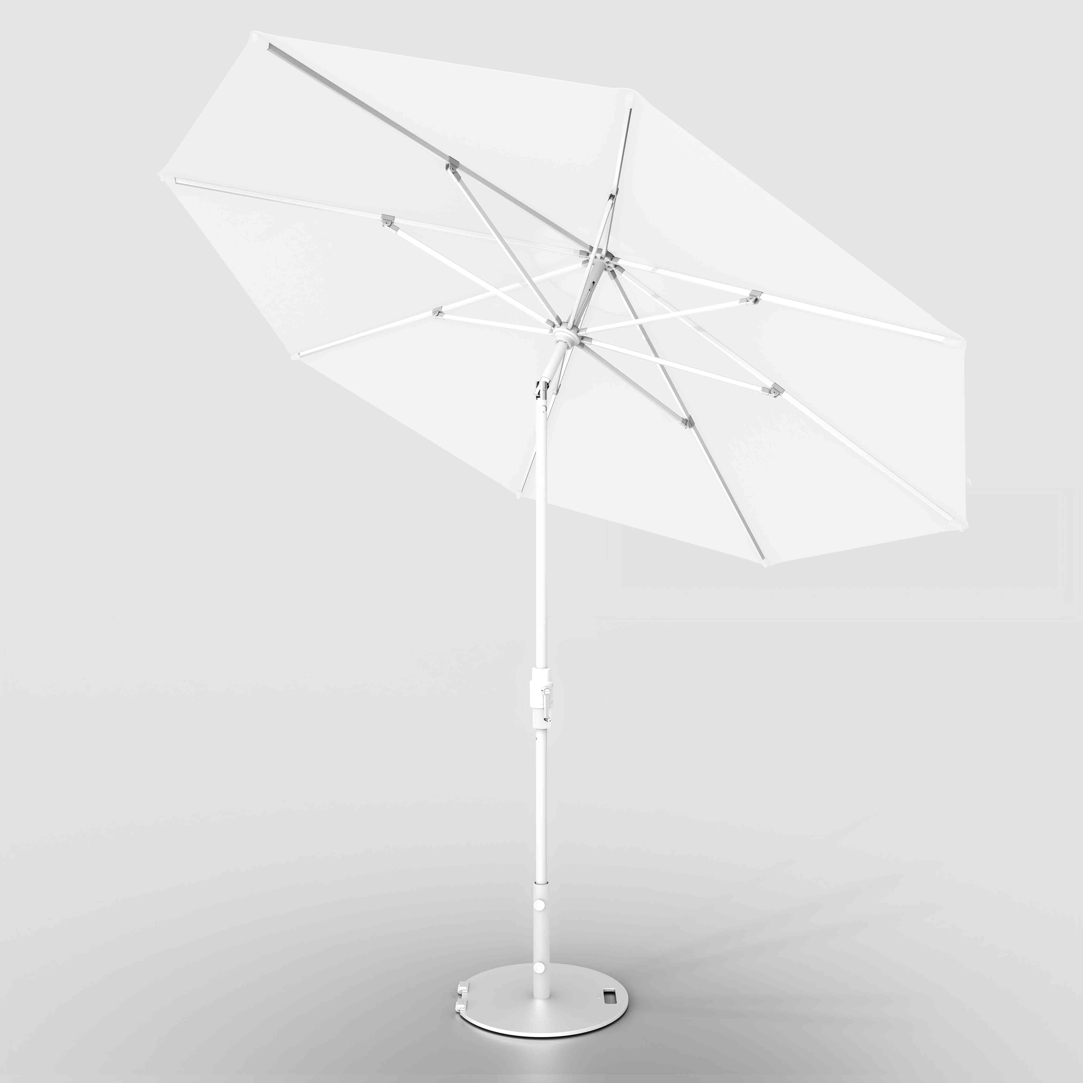#pole finish_White