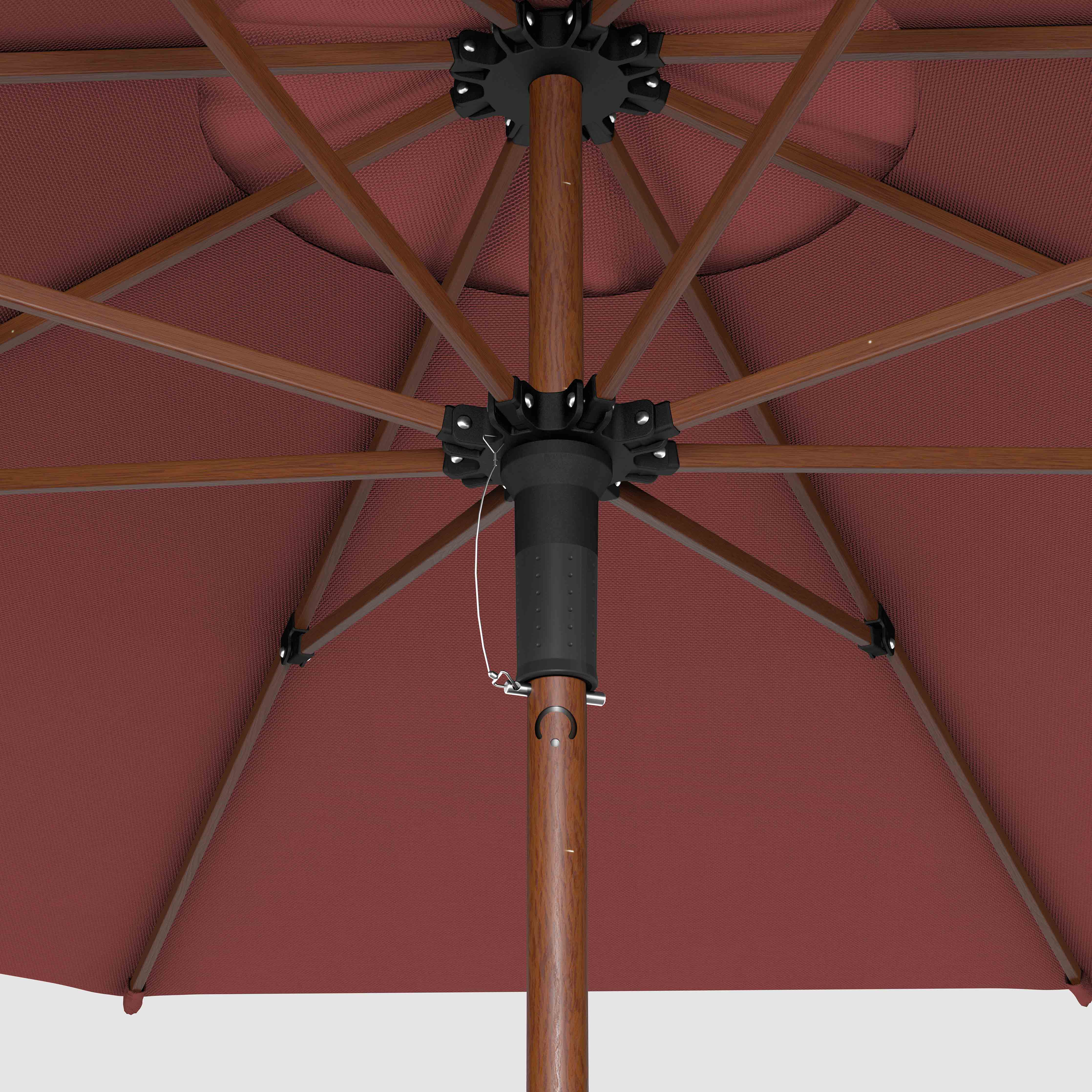 The Wooden™ - Terylast Cherry - Burgundy