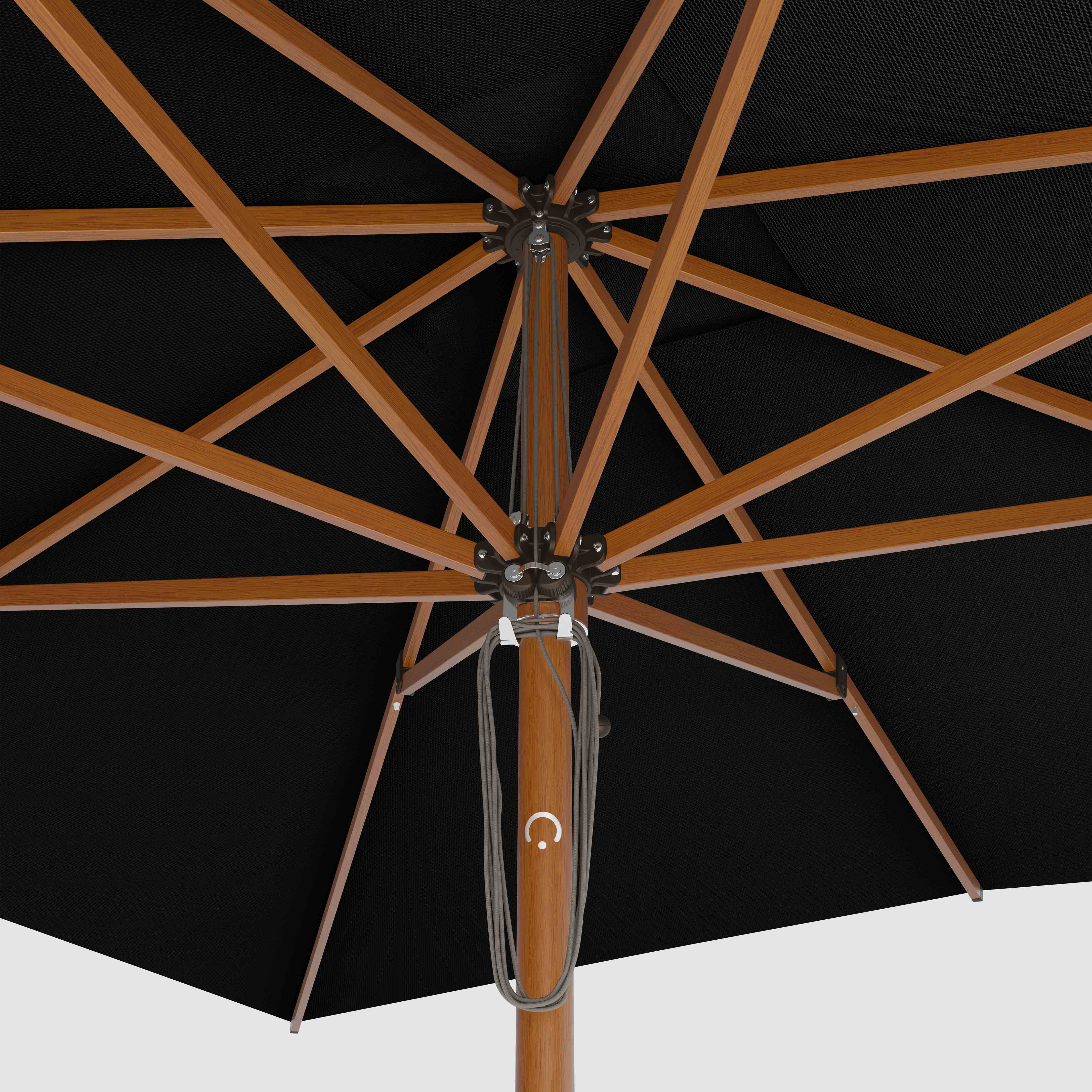 #Size_10ft x 10ft #pole finish_Wood