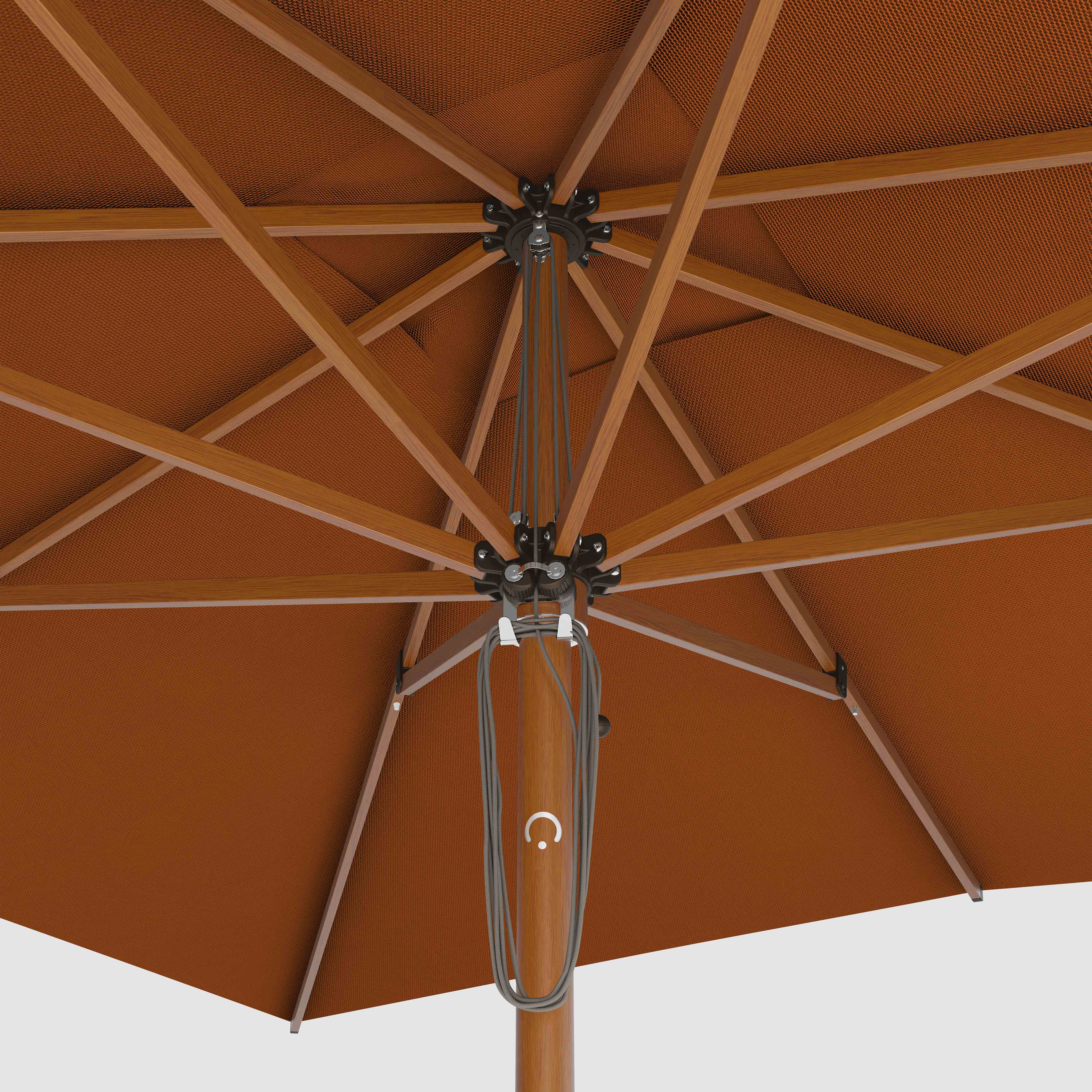 #Size_10ft x 10ft #pole finish_Wood