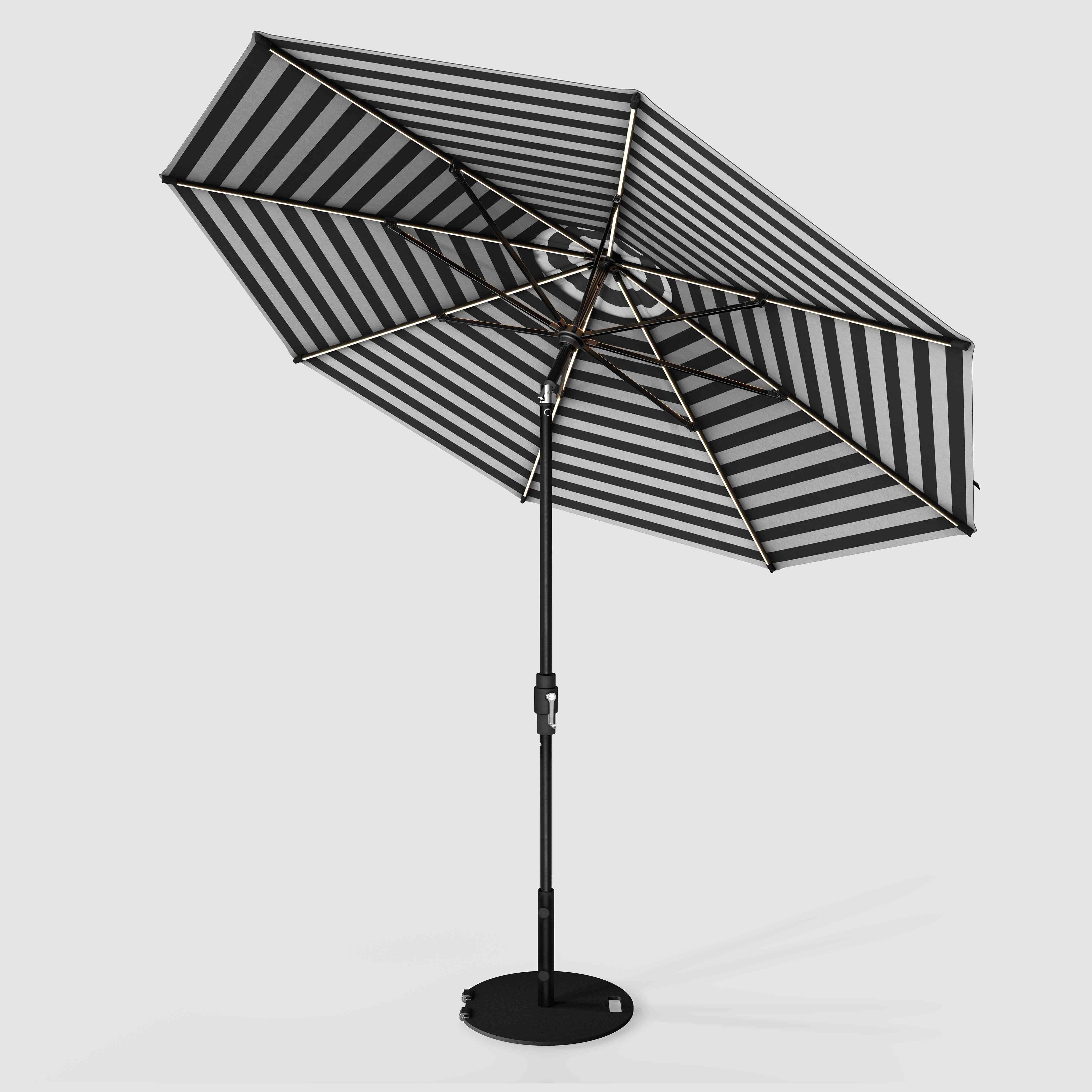 The LED Swilt™ - Sunbrella Black & Grey