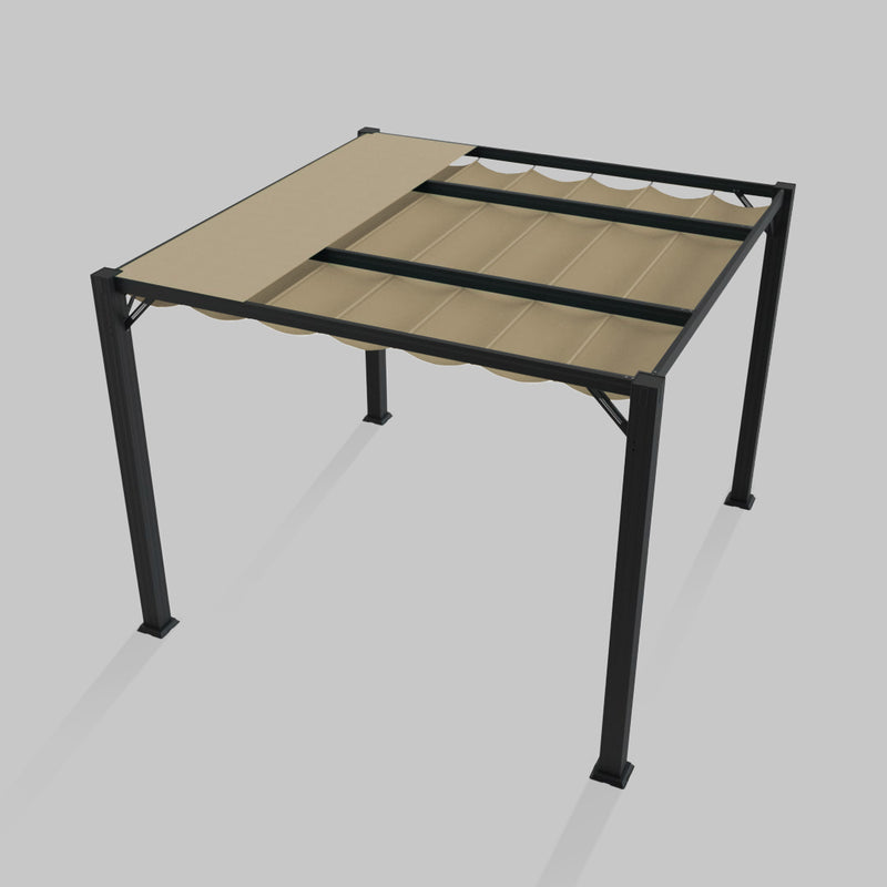 #configuration pergola_single #frame colour_Aluminum