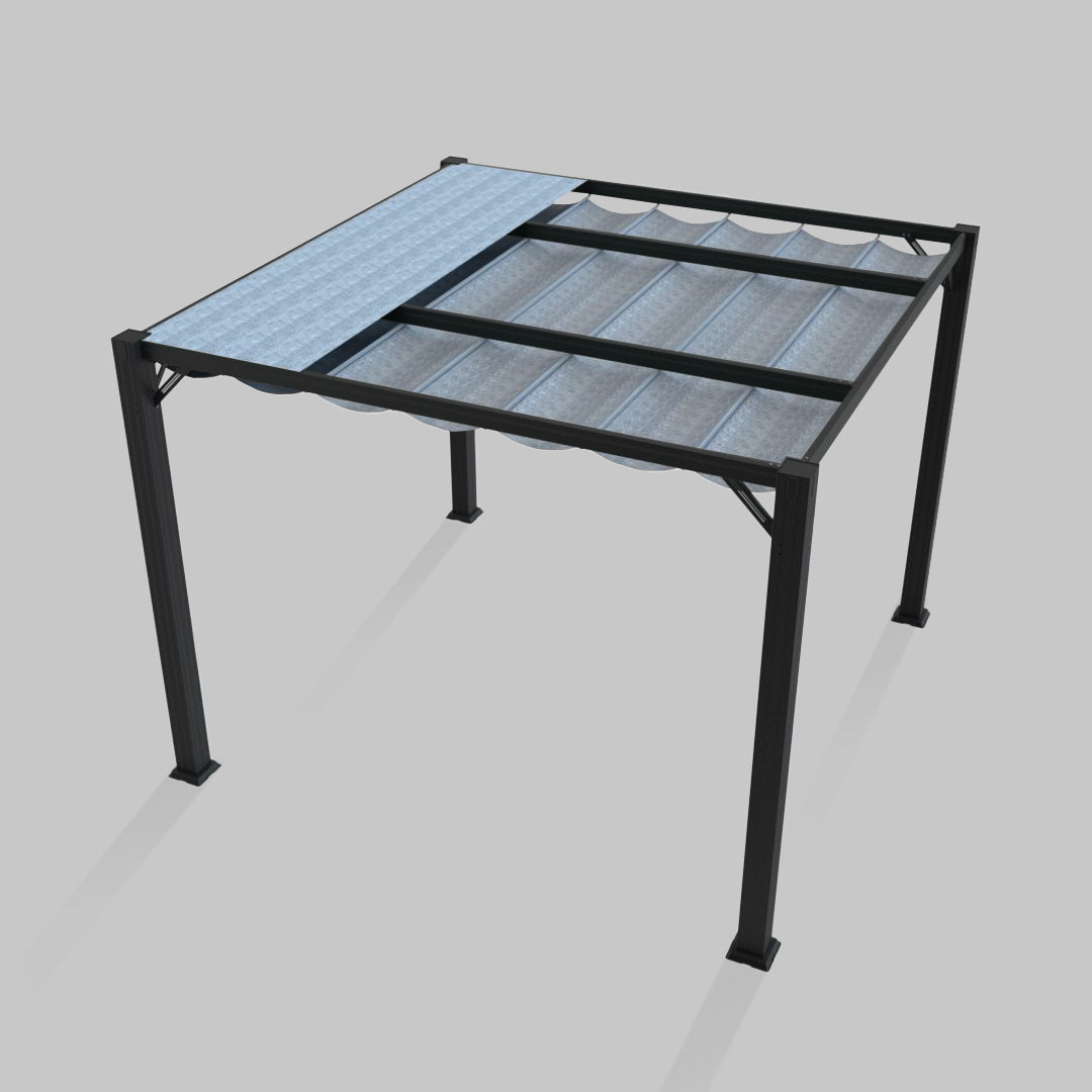 #configuration pergola_single #frame colour_Aluminum