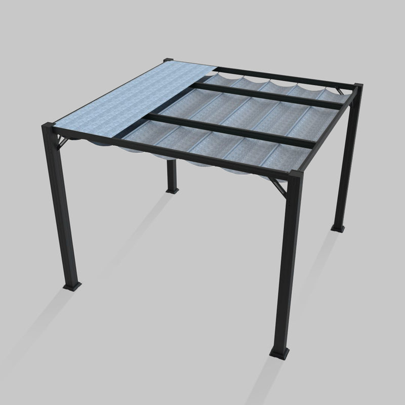#configuration pergola_single #frame colour_Aluminum