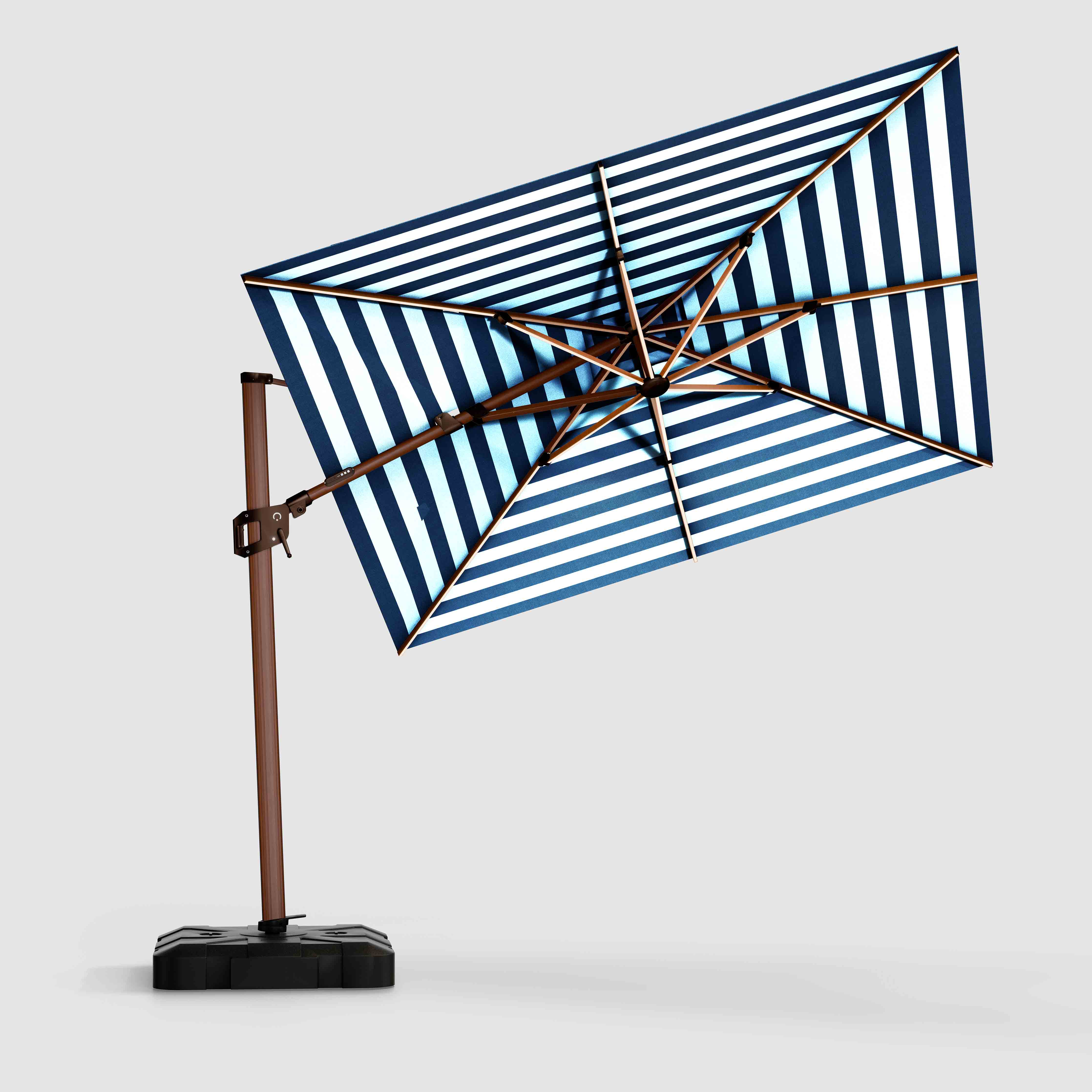 The Supreme Wooden™ - Sunbrella Cabana Regatta
