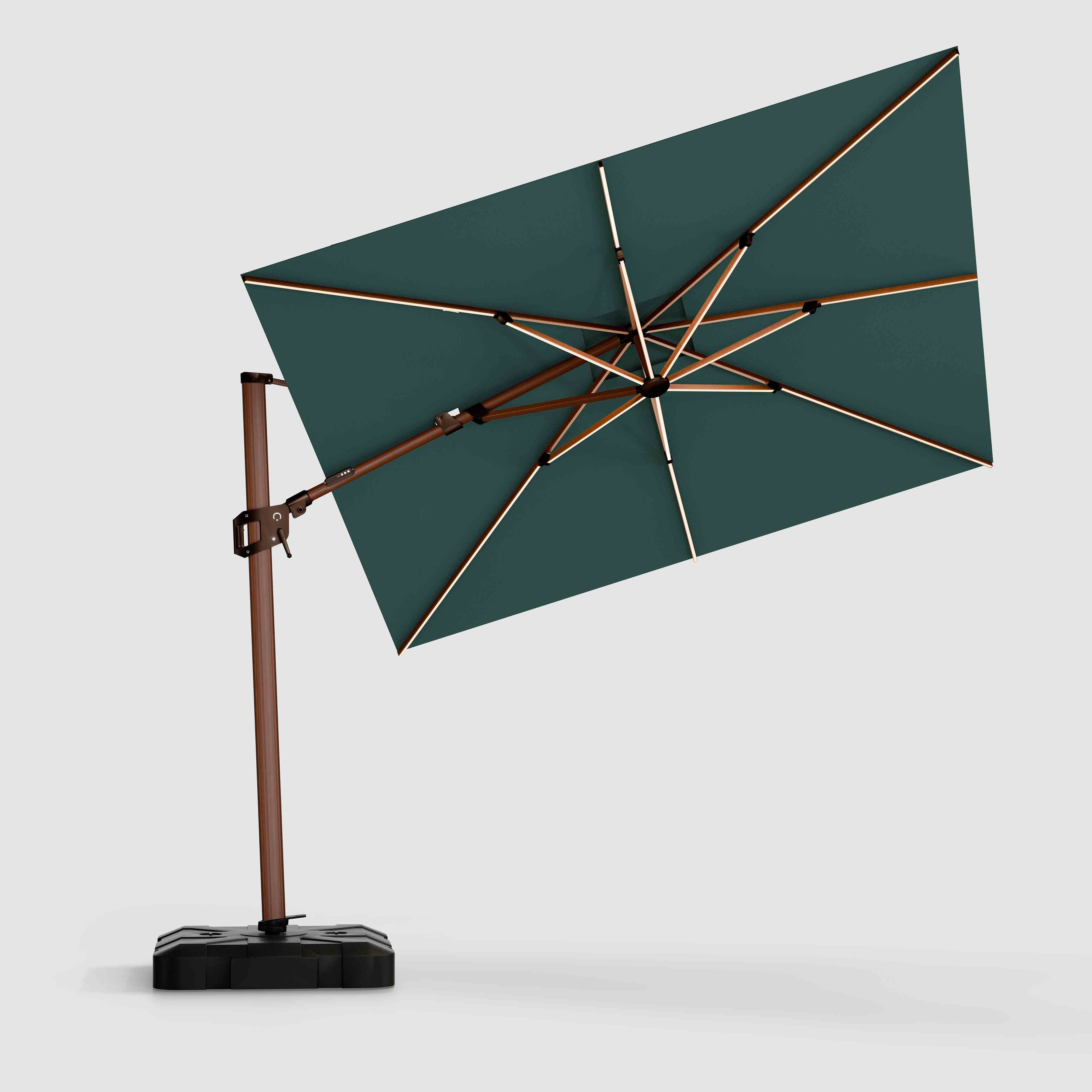 The Supreme Wooden™ - Sunbrella Forest Green