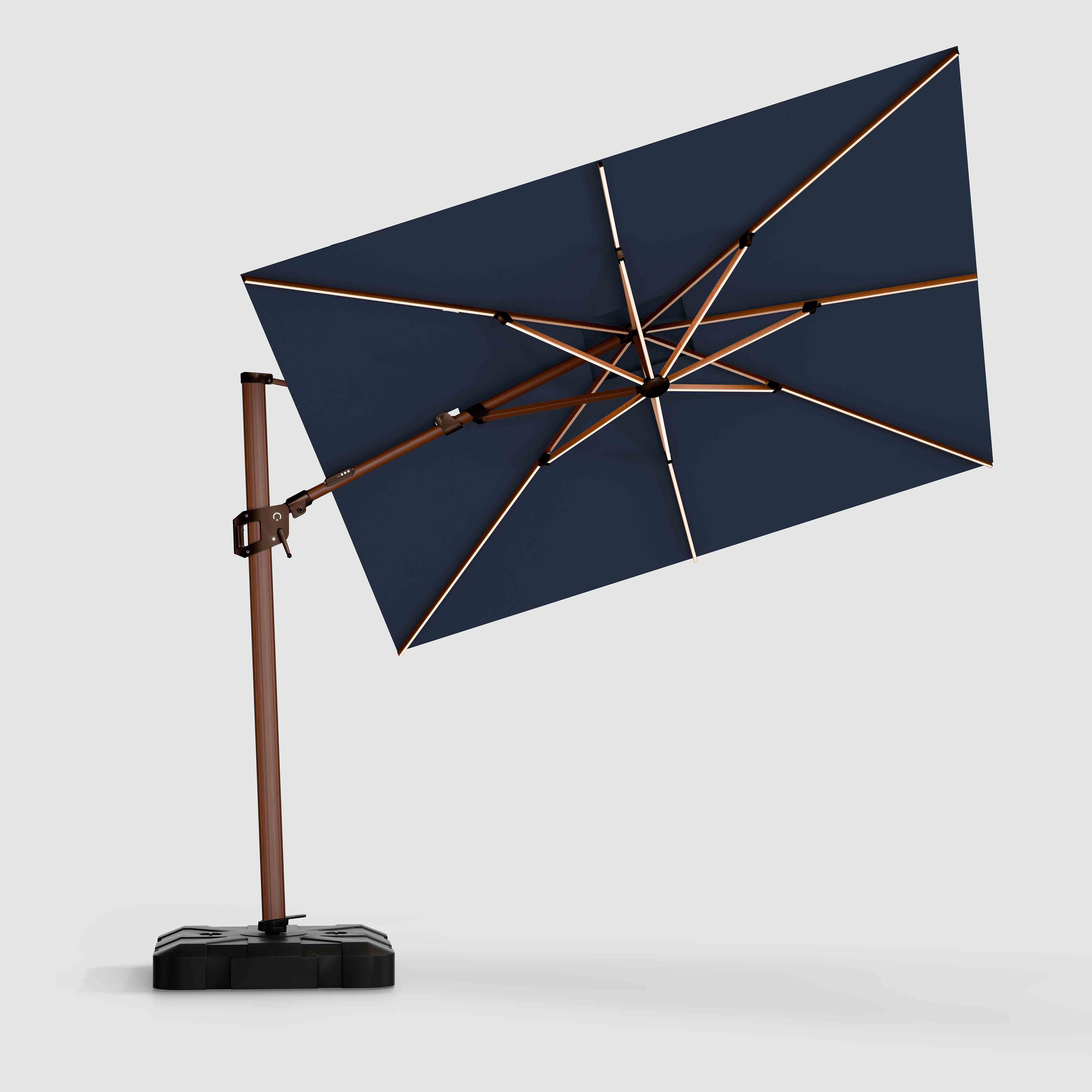 The Supreme Wooden™ - Sunbrella Canvas Navy