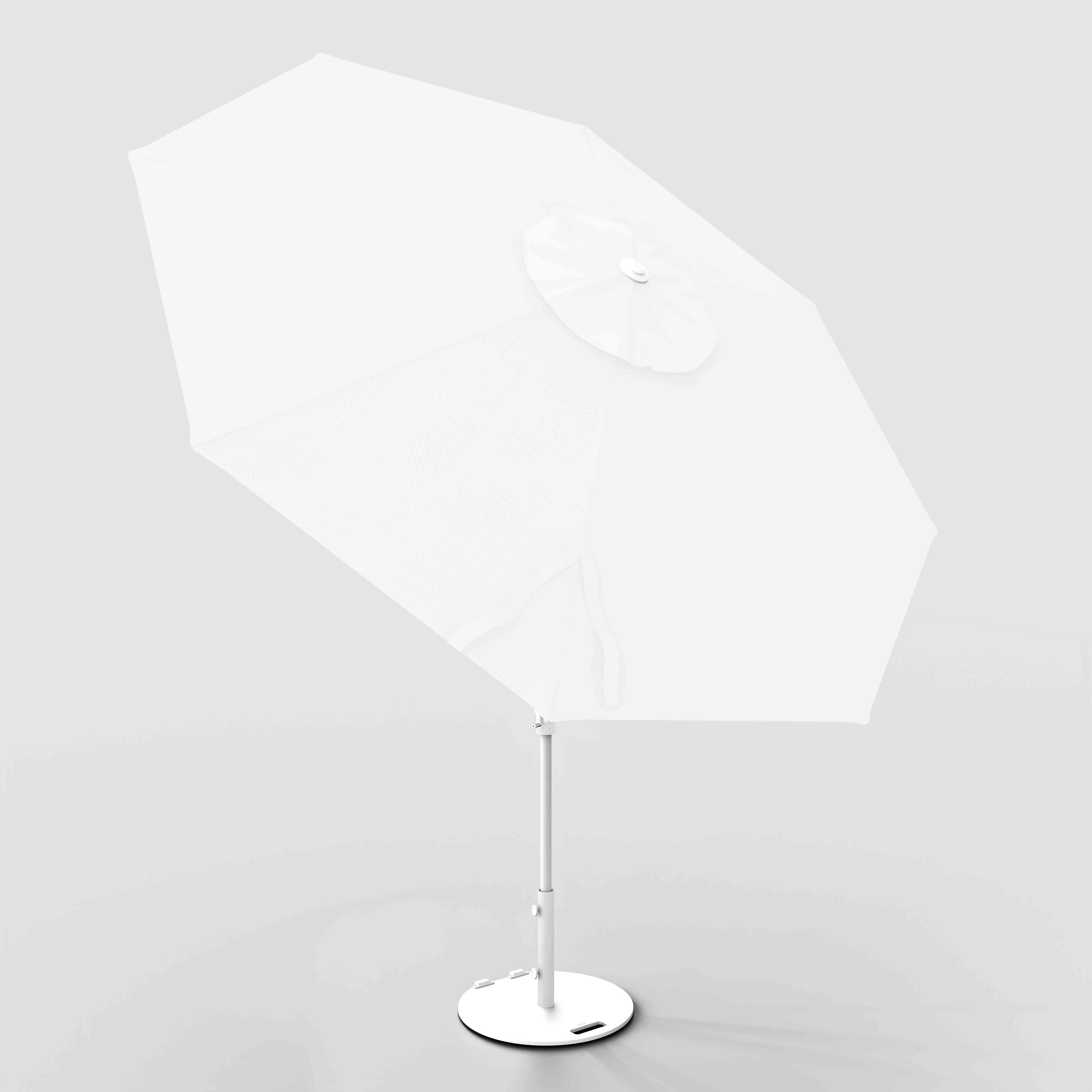 #pole finish_White