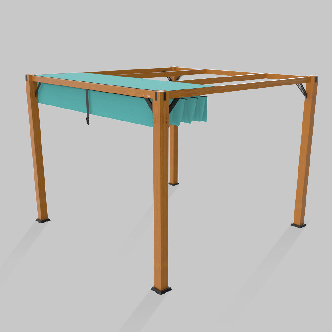 #configuration pergola_single #frame colour_Wood