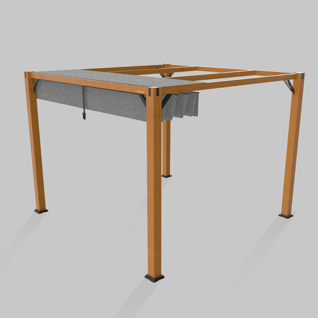 #configuration pergola_single #frame colour_Wood