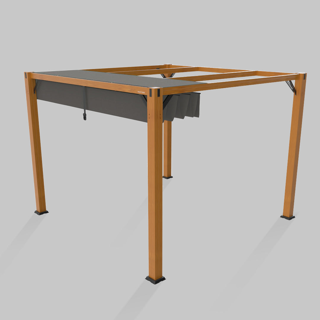 #configuration pergola_single #frame colour_Wood