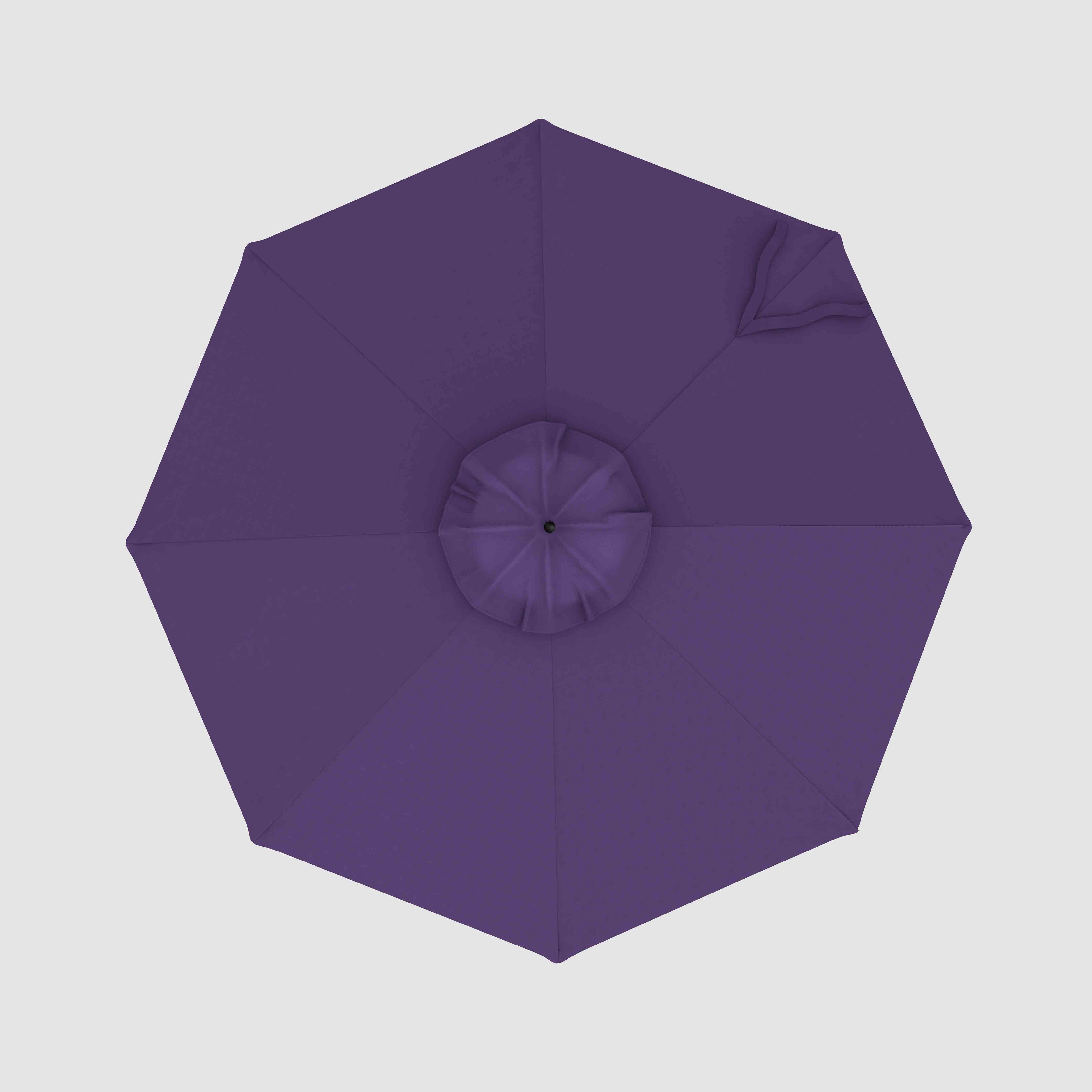 Auvent de rechange pour parasol de marché - Sunbrella Bengali Purple