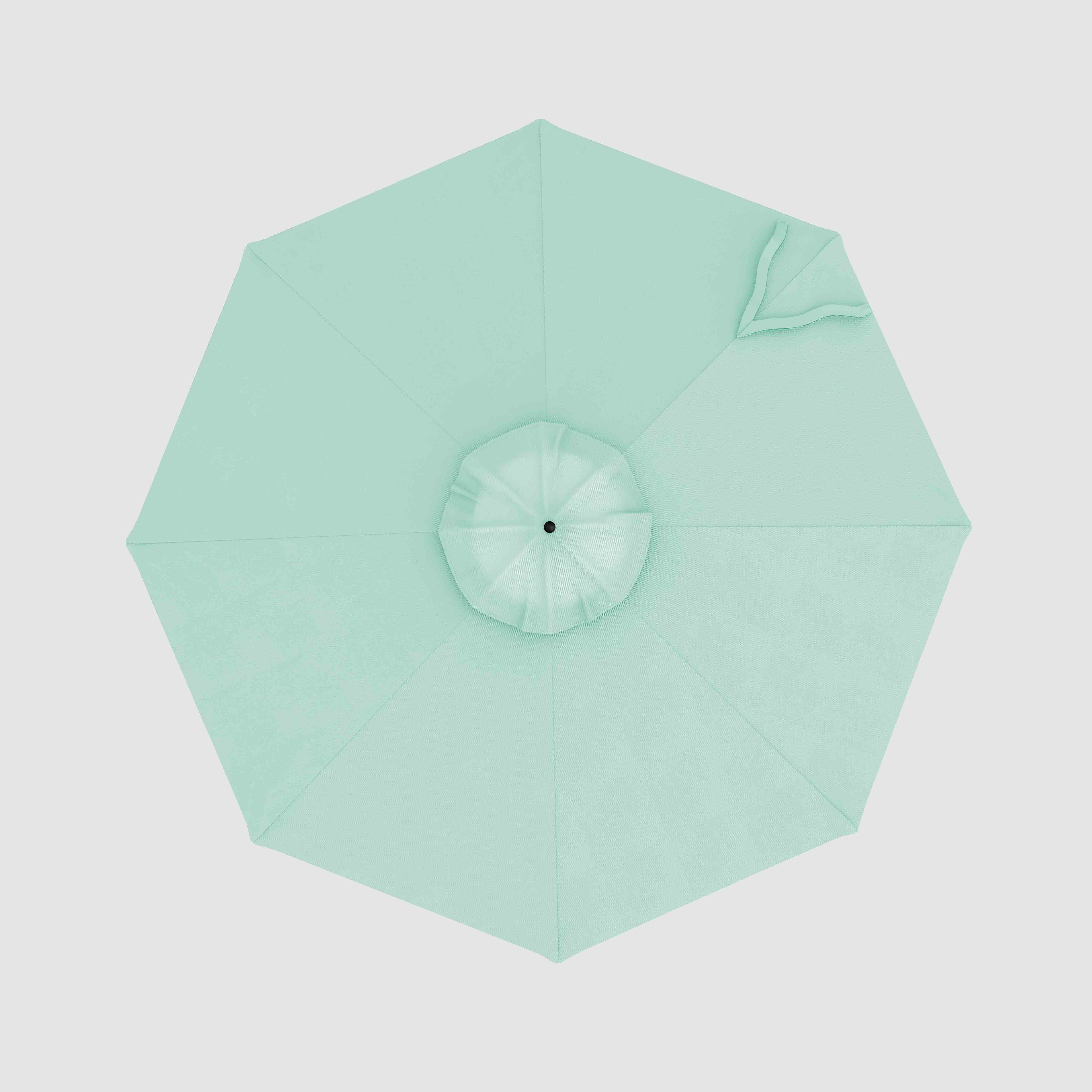 Auvent de rechange pour parasol de marché - Sunbrella Canvas Glacier