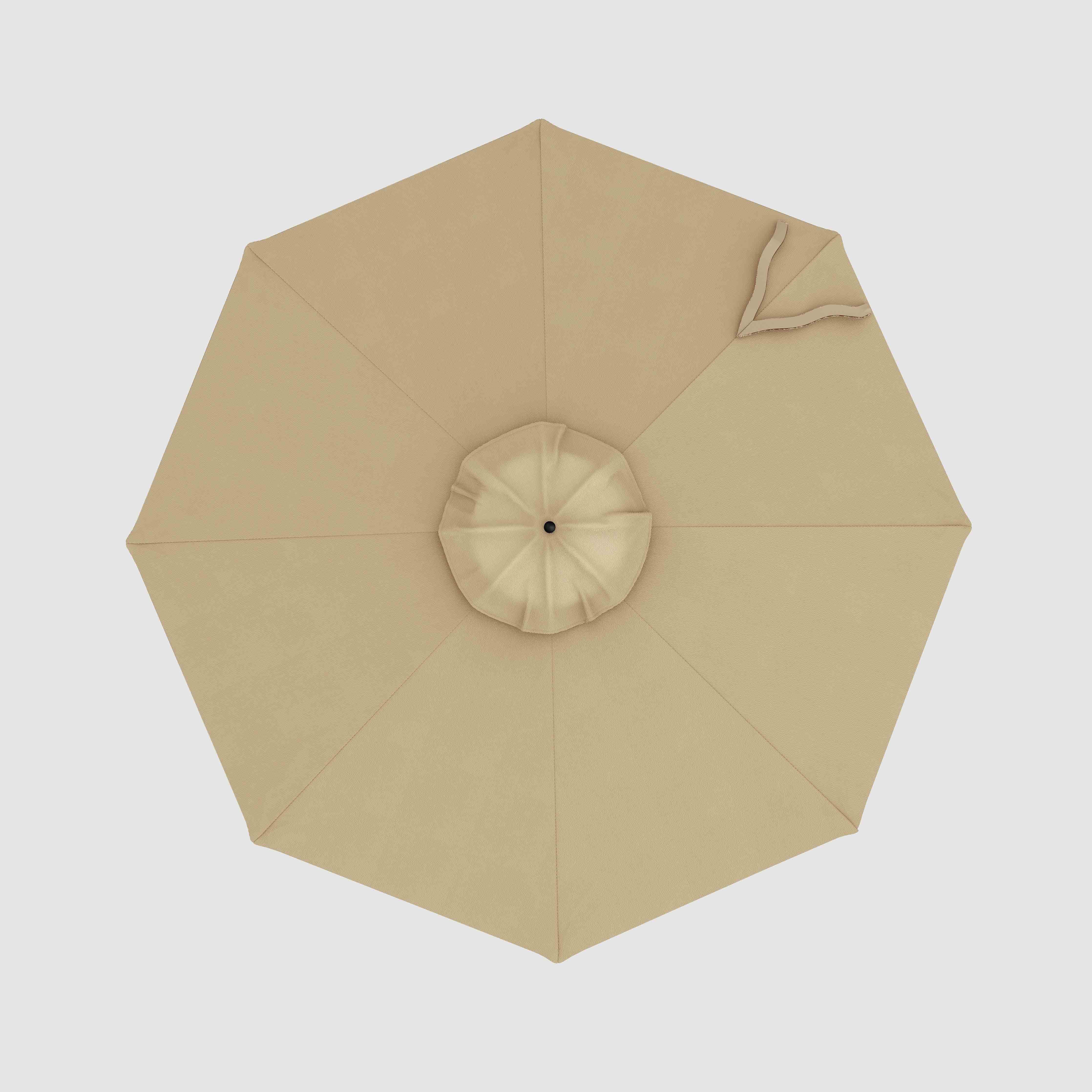 Market Umbrella Spare Canopy - Sunbrella Heather Tan