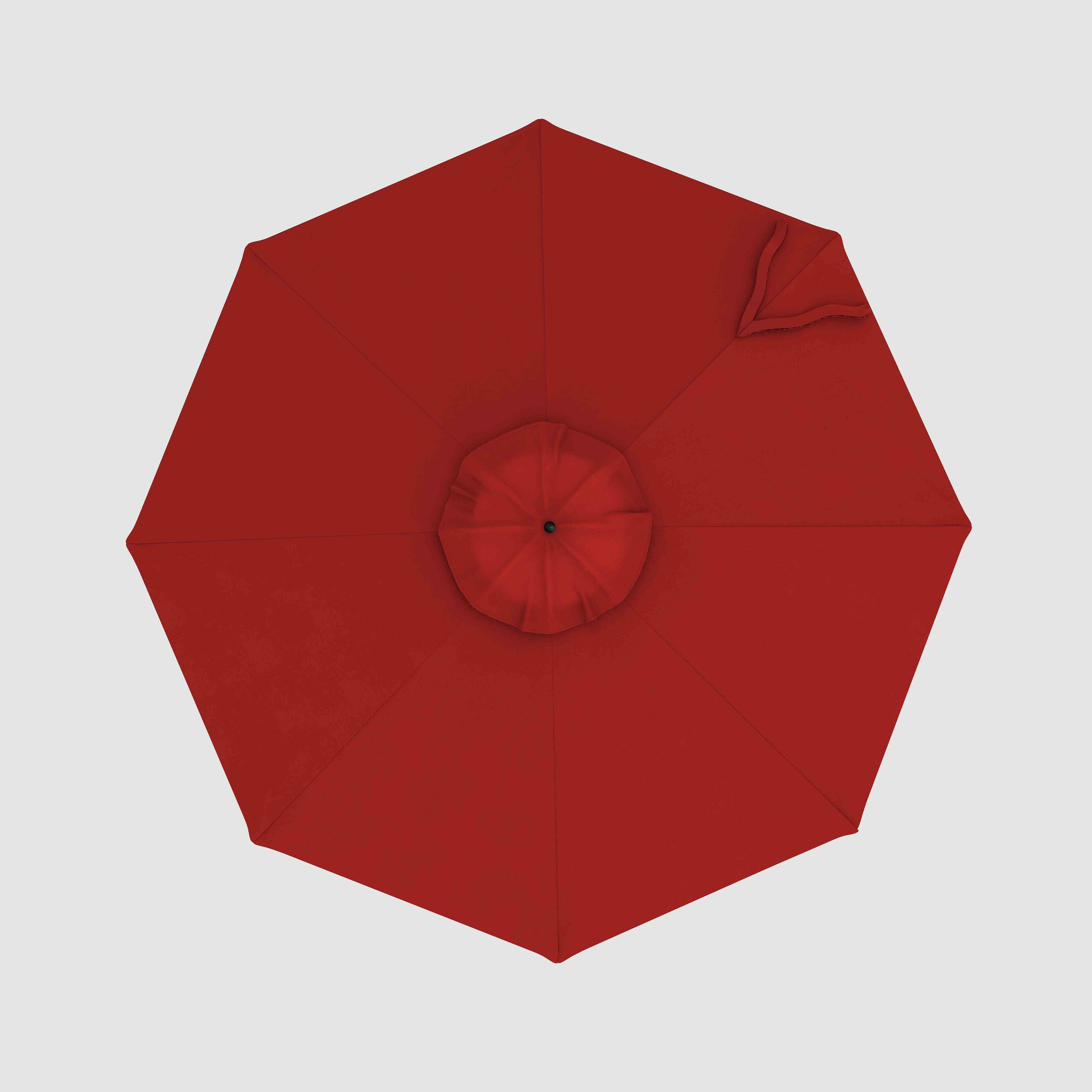 Market Umbrella Spare Canopy - Sunbrella Red