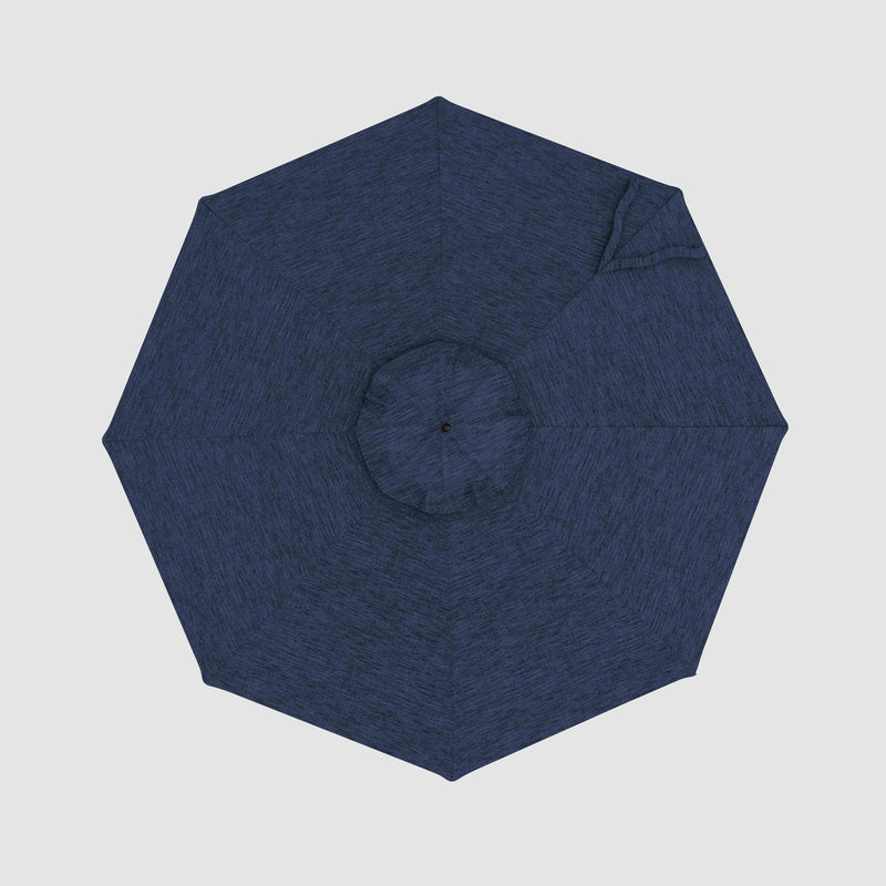 Auvent de rechange pour parasol de marché - Sunbrella Spectrum Indigo