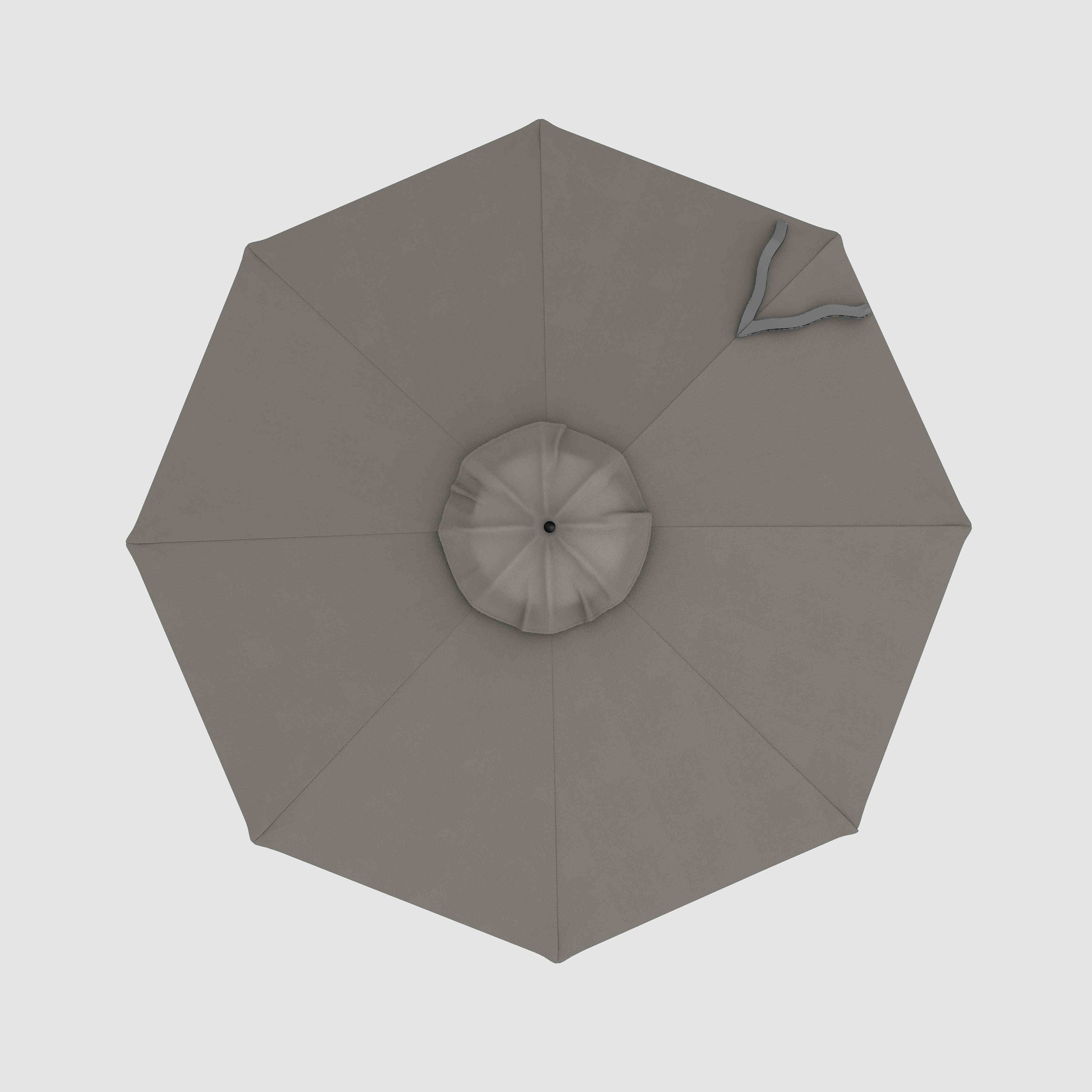 Market Umbrella Spare Canopy - Terylast Charcoal