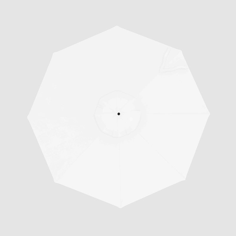 Market Umbrella Spare Canopy - Terylast Ivory - White