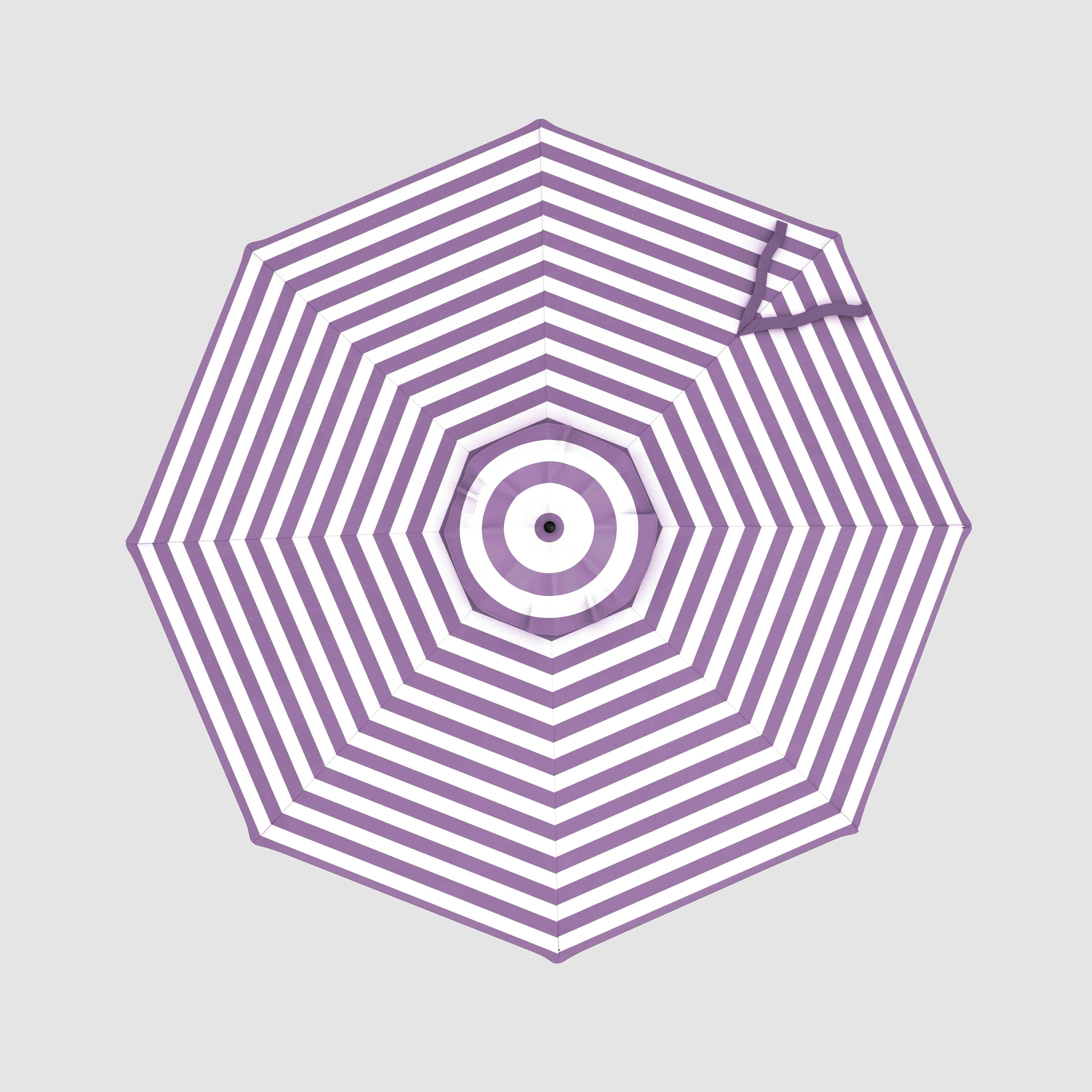 Market Umbrella Spare Canopy - Terylast Midtown Stripes