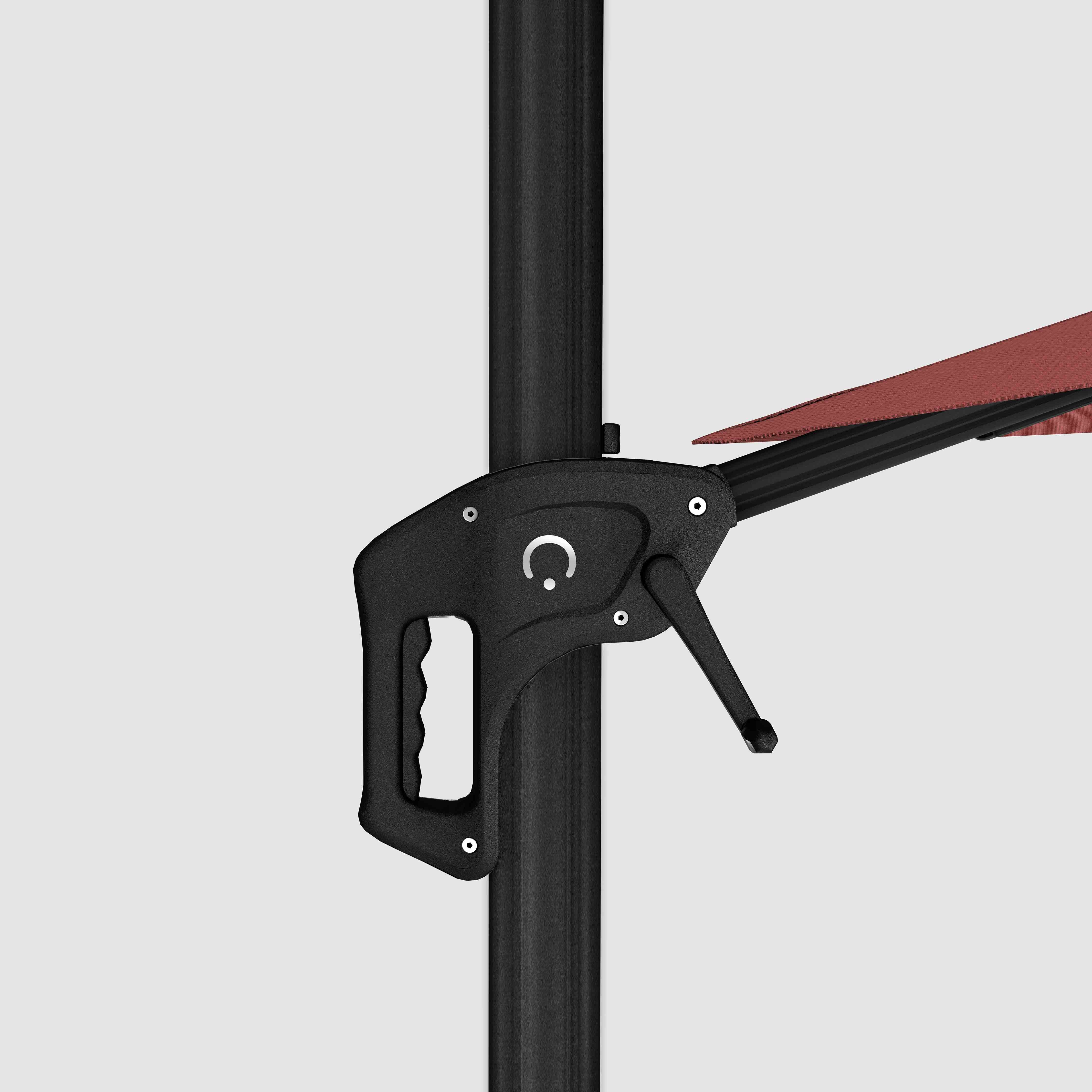  #pole finish_Black
