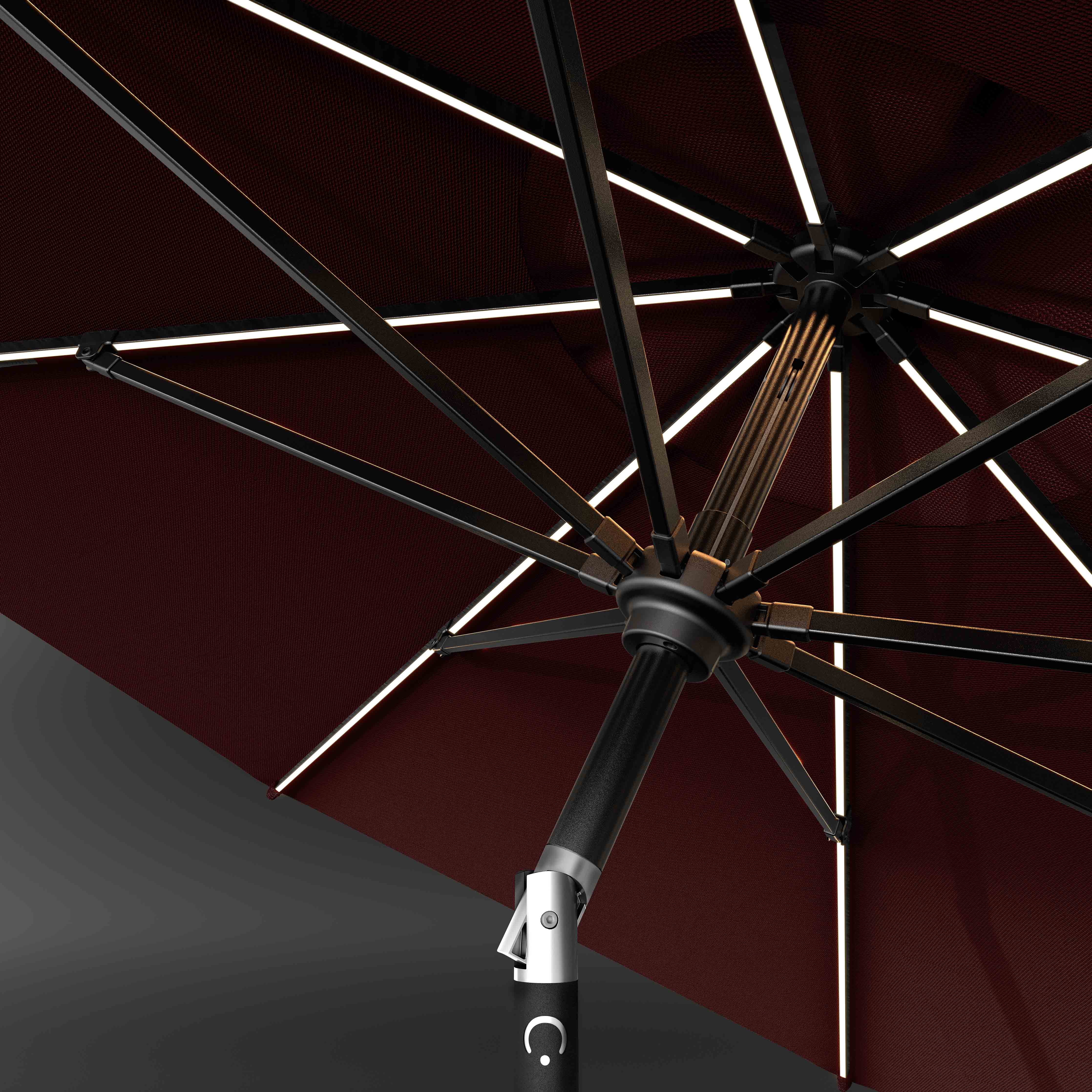 The LED Swilt™ - Sunbrella Burgundy