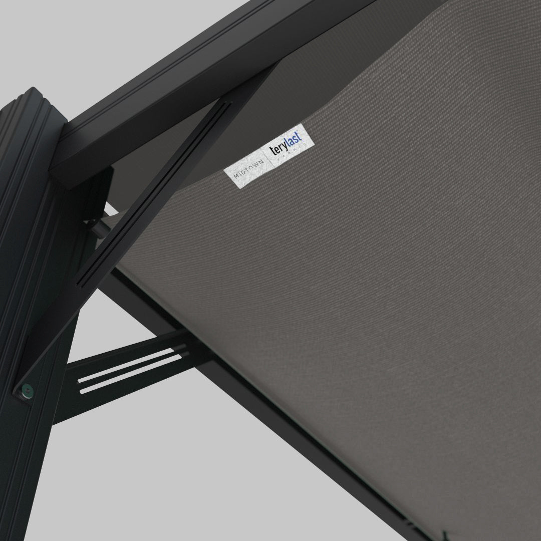#configuration pergola_U shape #frame colour_Aluminum