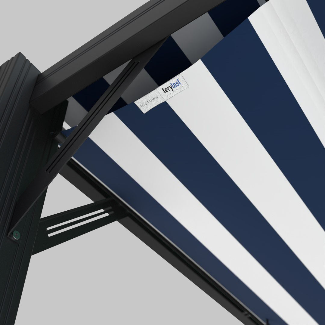 #configuration pergola_U shape #frame colour_Aluminum