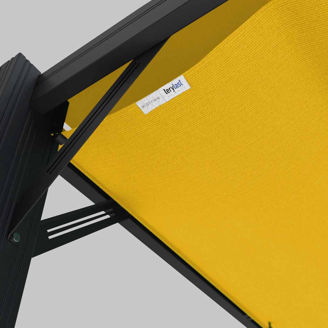 #configuration pergola_U shape #frame colour_Aluminum