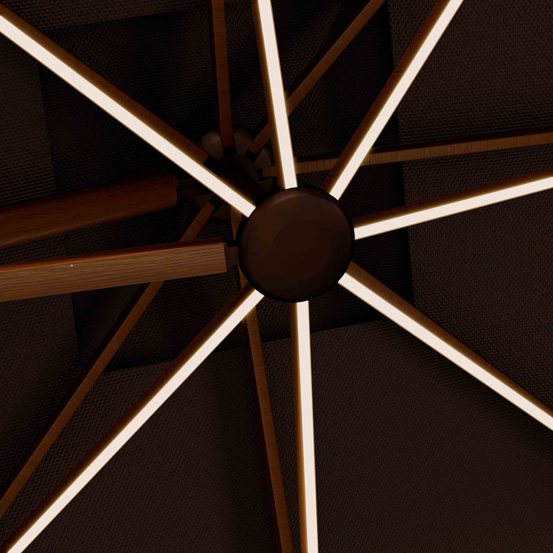 The Supreme Wooden™ - Sunbrella Bay Brown