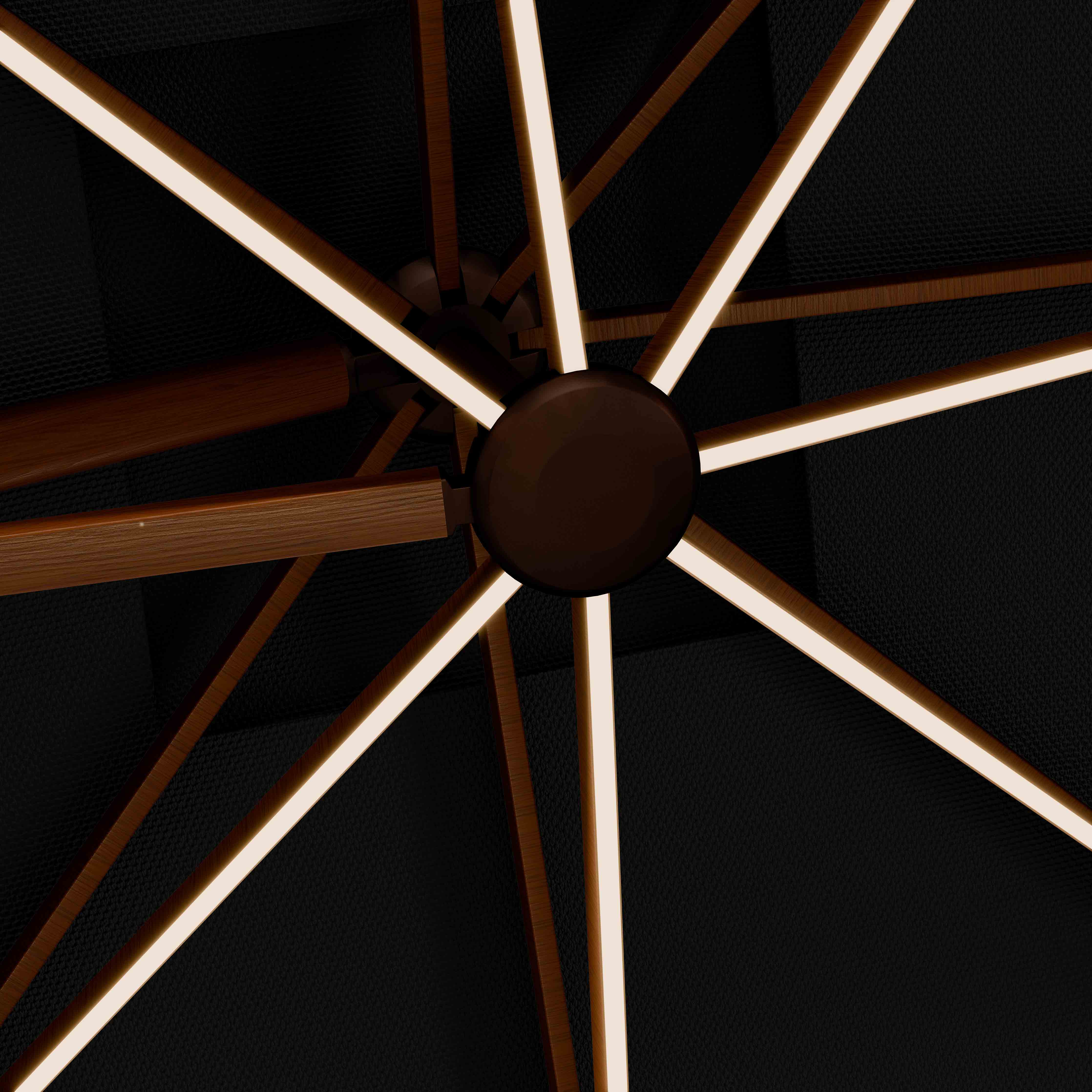 The Supreme Wooden™ - Sunbrella Black