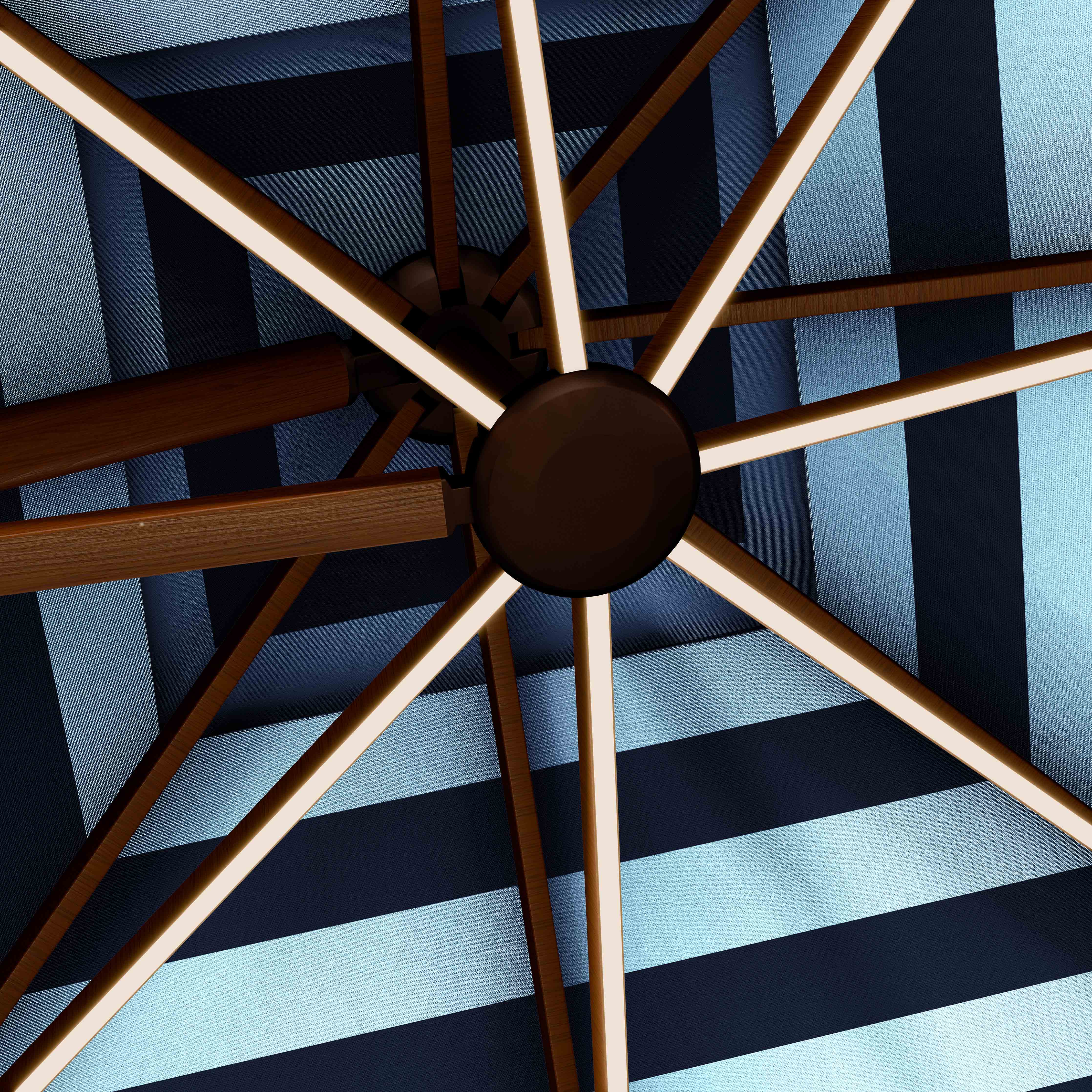 The Supreme Wooden™ - Sunbrella Cabana Regatta