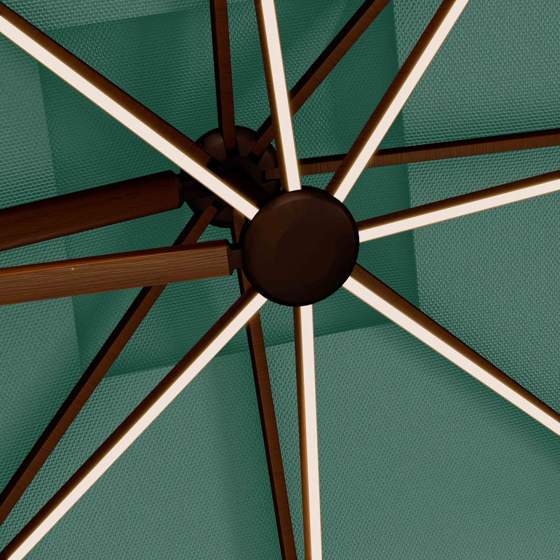 The Supreme Wooden™ - Sunbrella Canvas Glacier