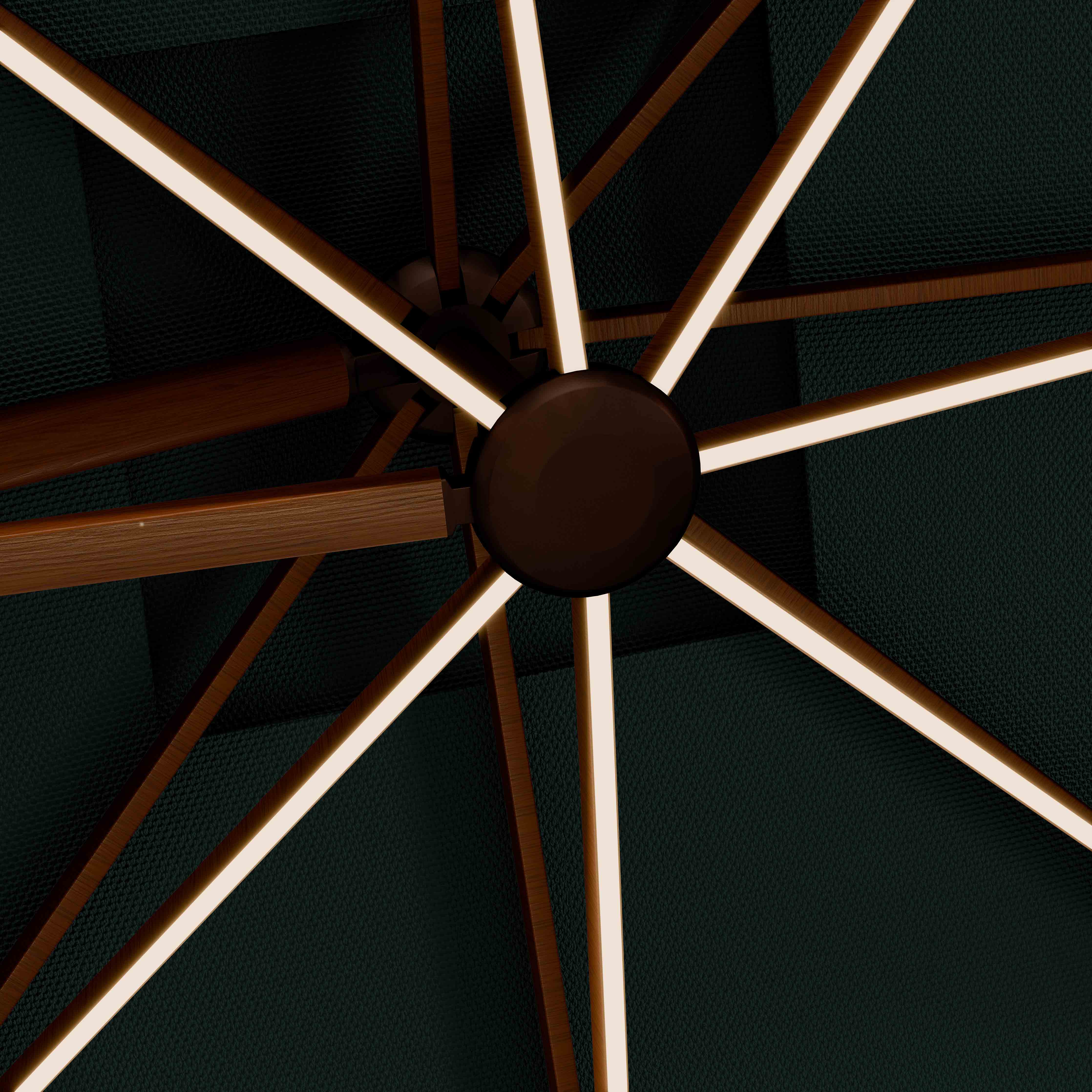 The Supreme Wooden™ - Sunbrella Forest Green