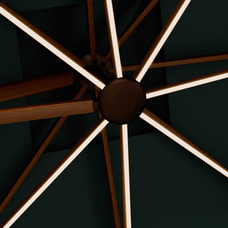 The Supreme Wooden™ - Sunbrella Forest Green