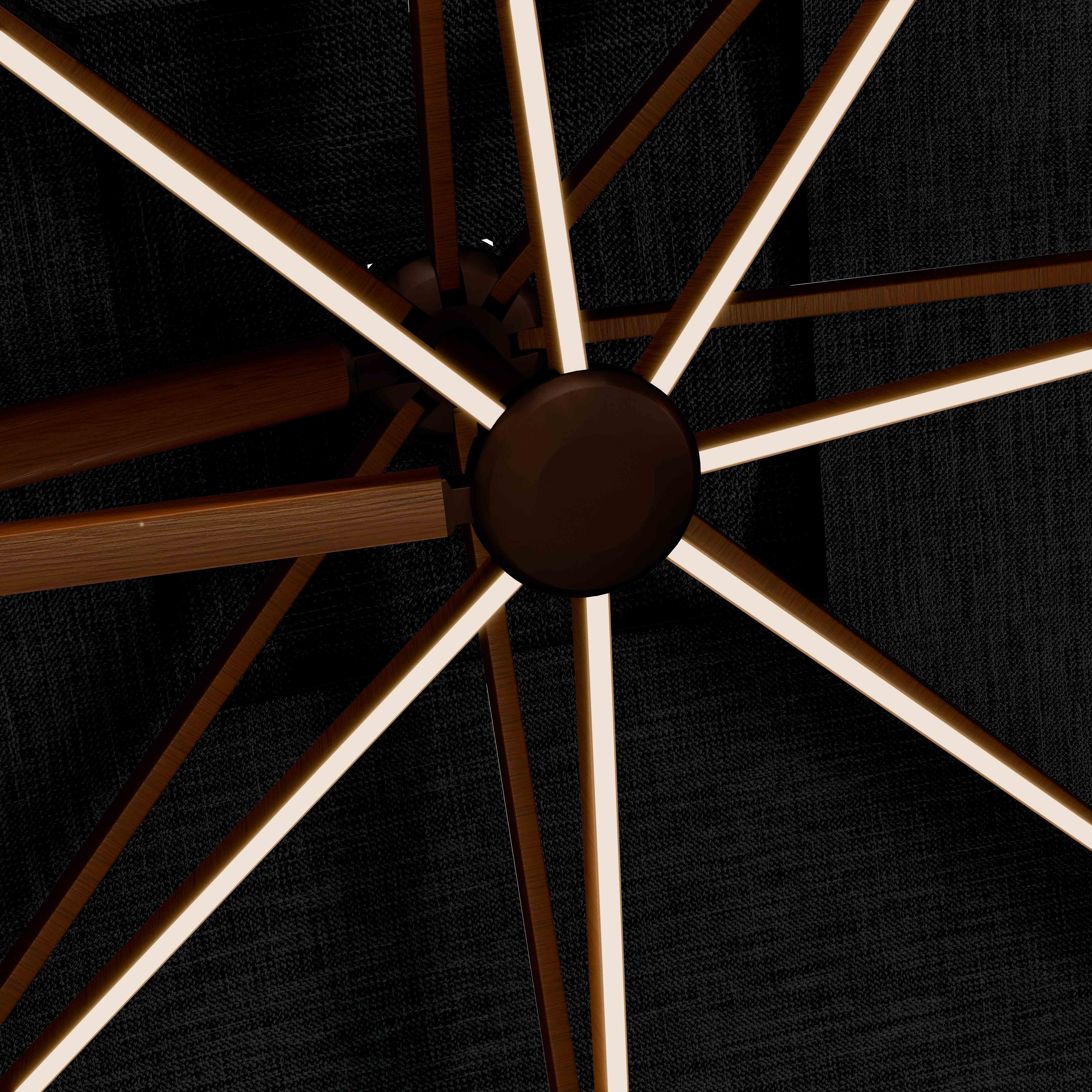 The Supreme Wooden™ - Sunbrella Spectrum Carbon