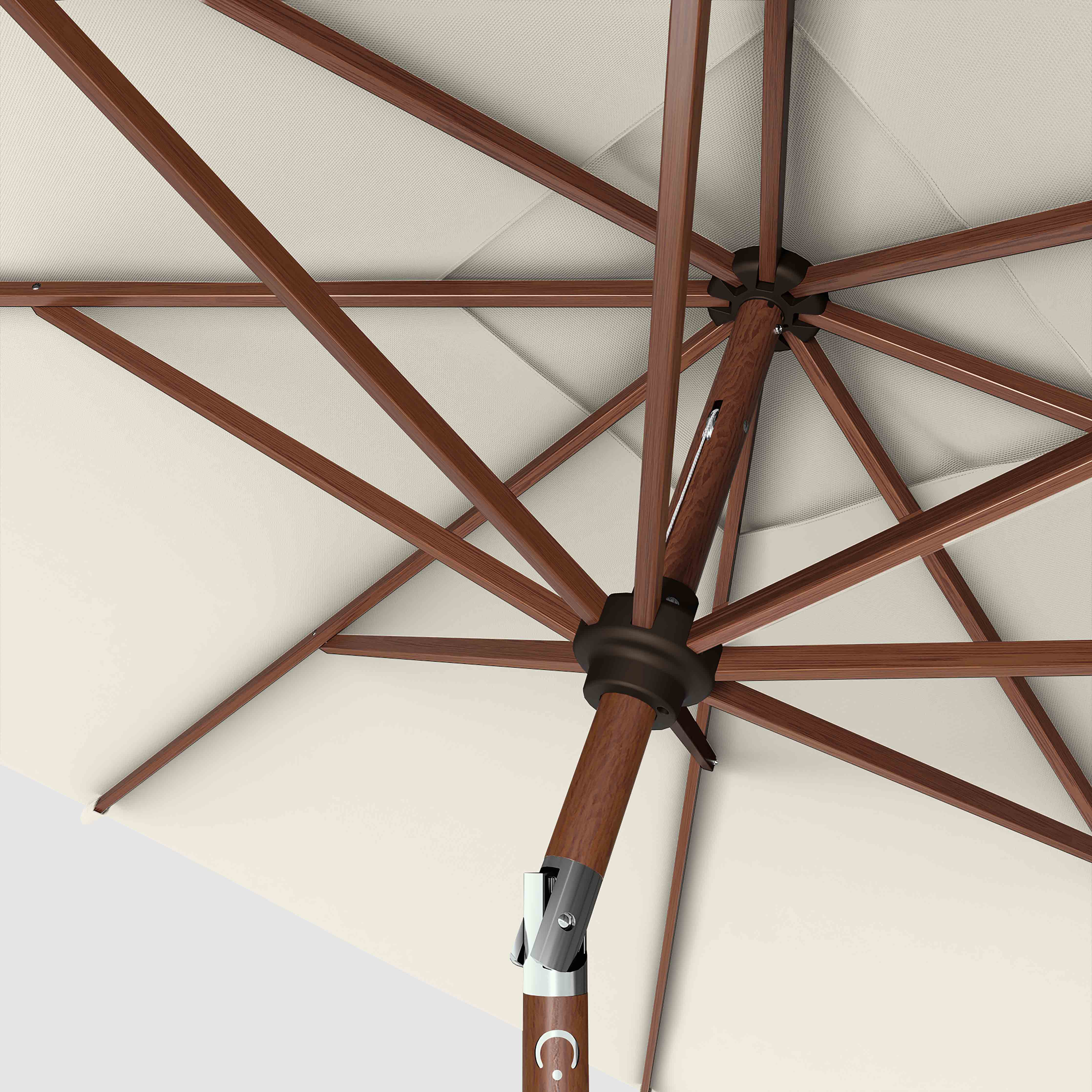 #pole finish_Wooden