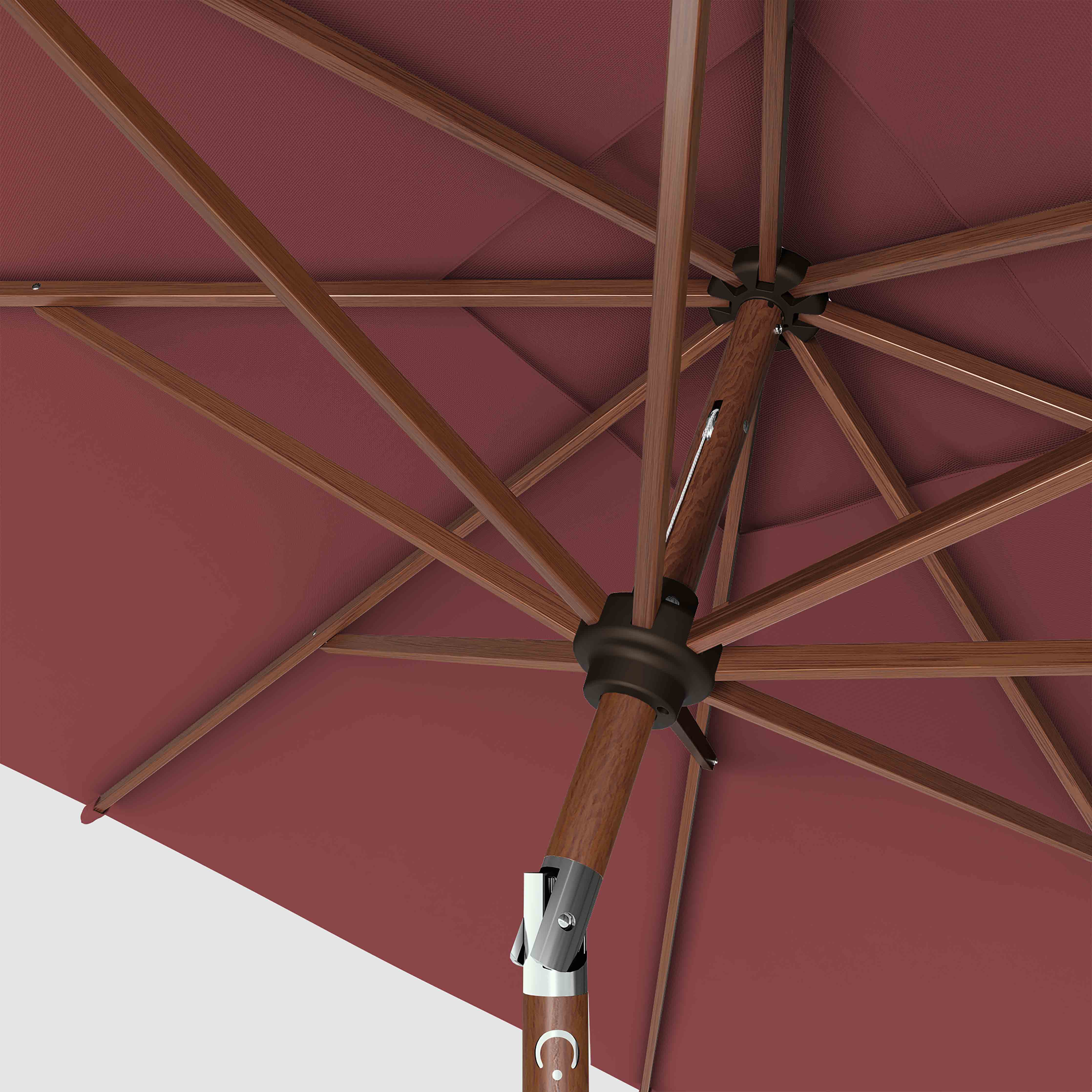 #pole finish_Wooden
