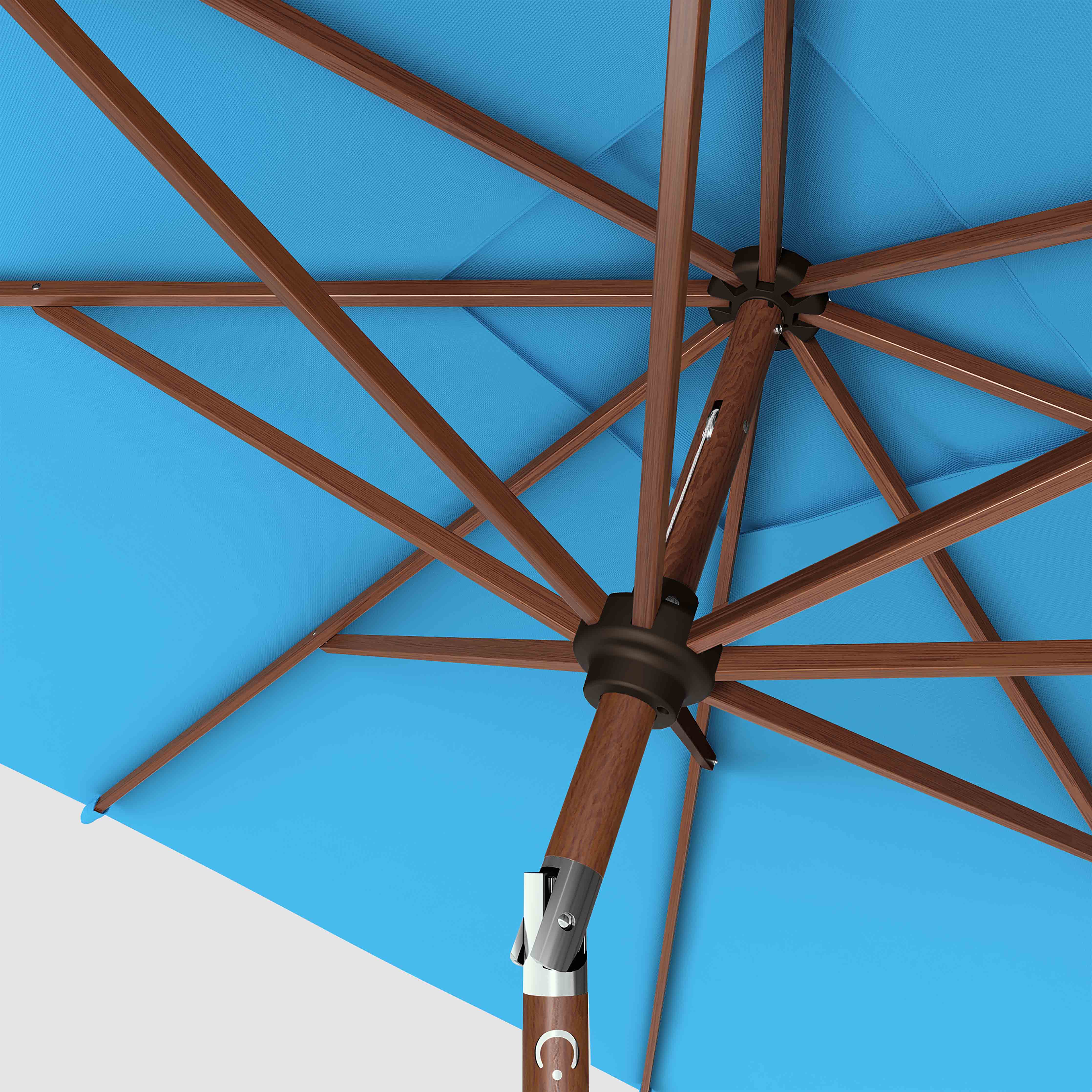#pole finish_Wooden