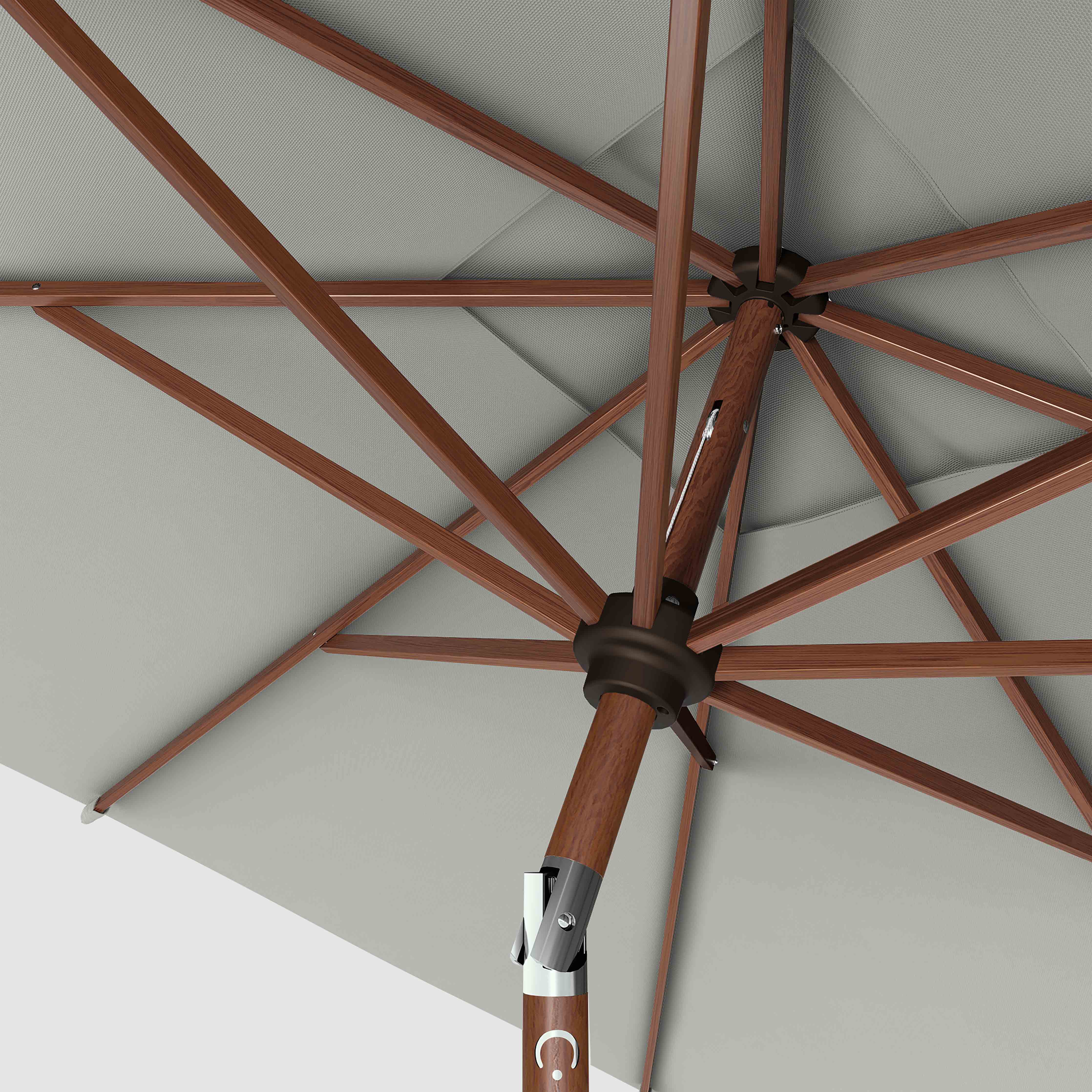 #pole finish_Wooden