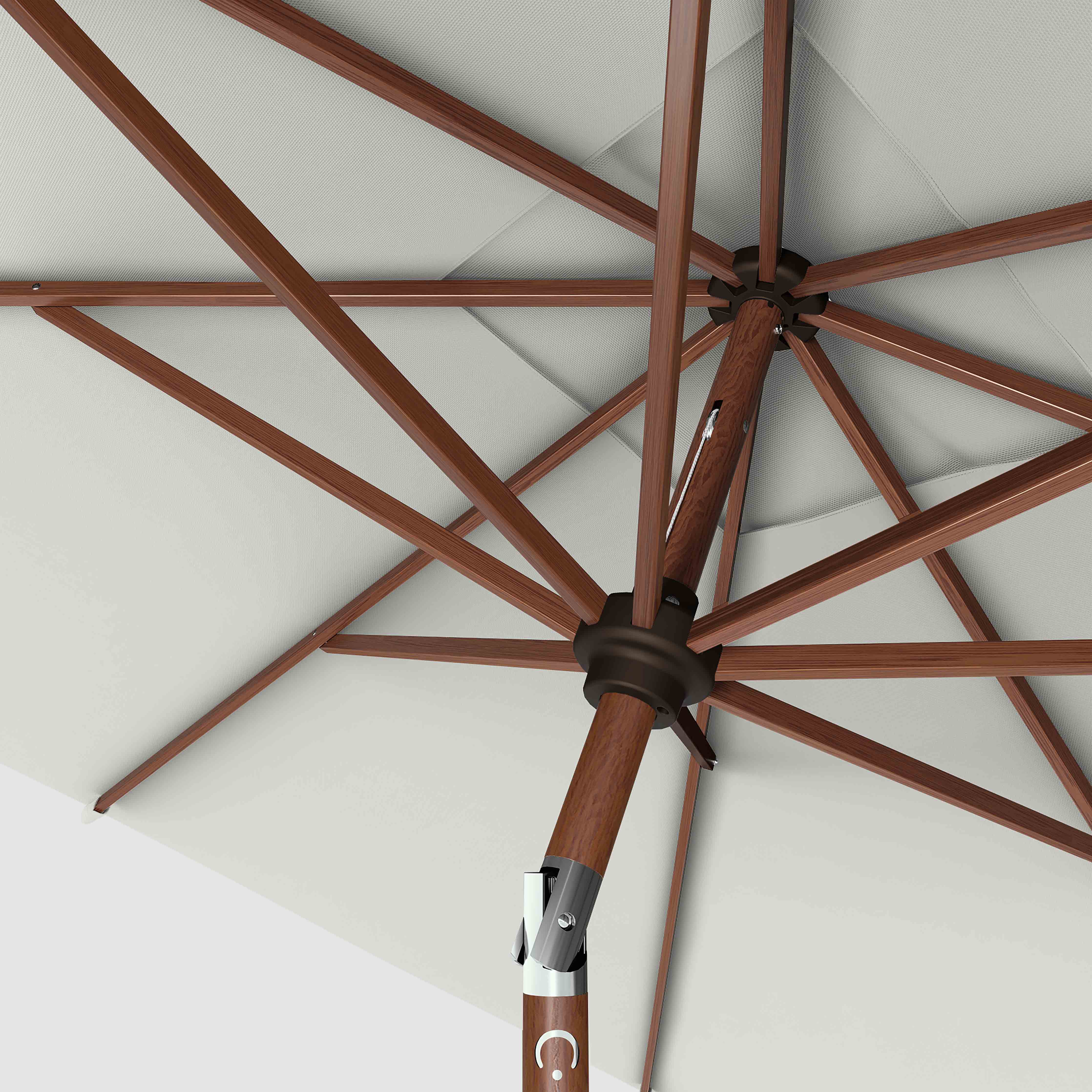 #pole finish_Wooden