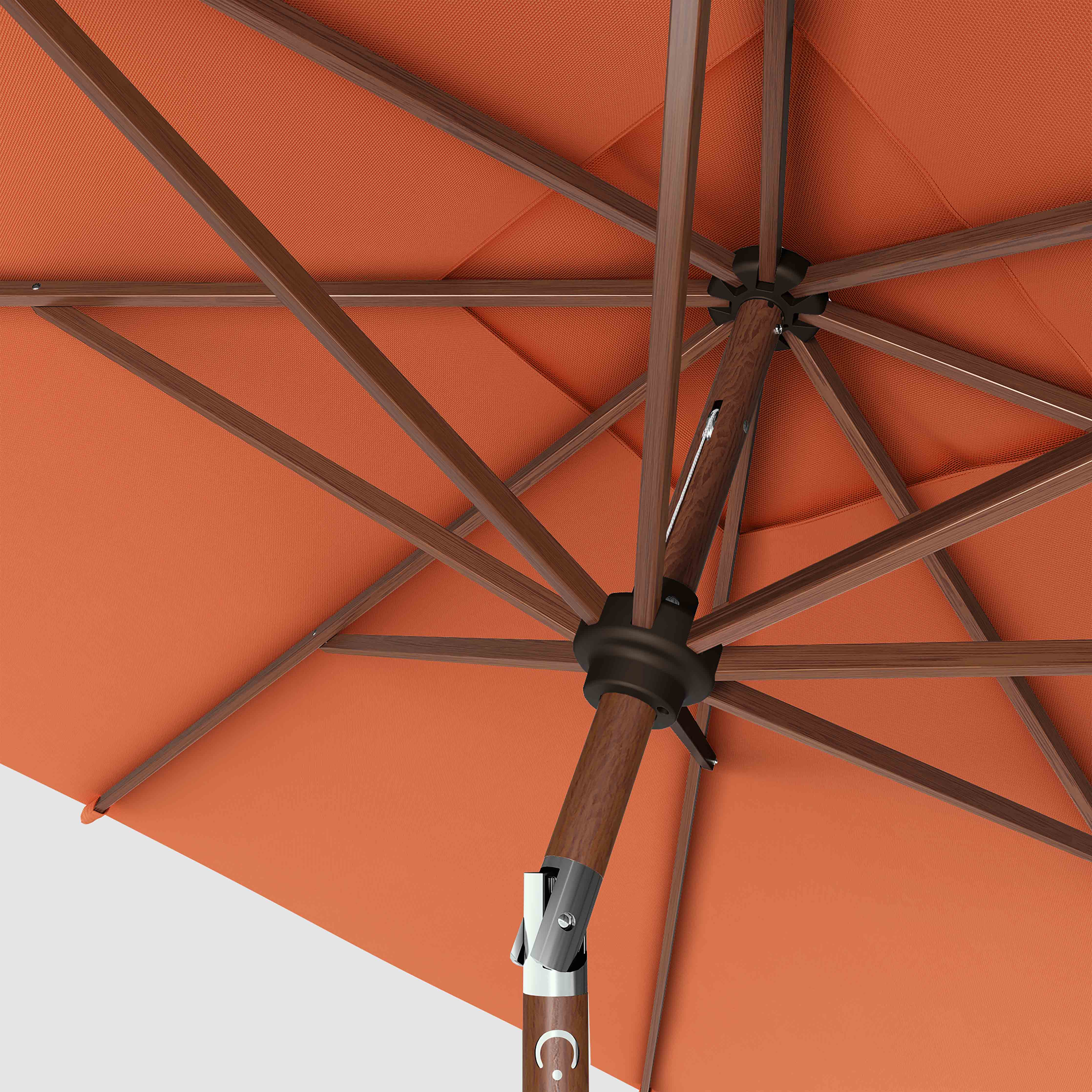 #pole finish_Wooden