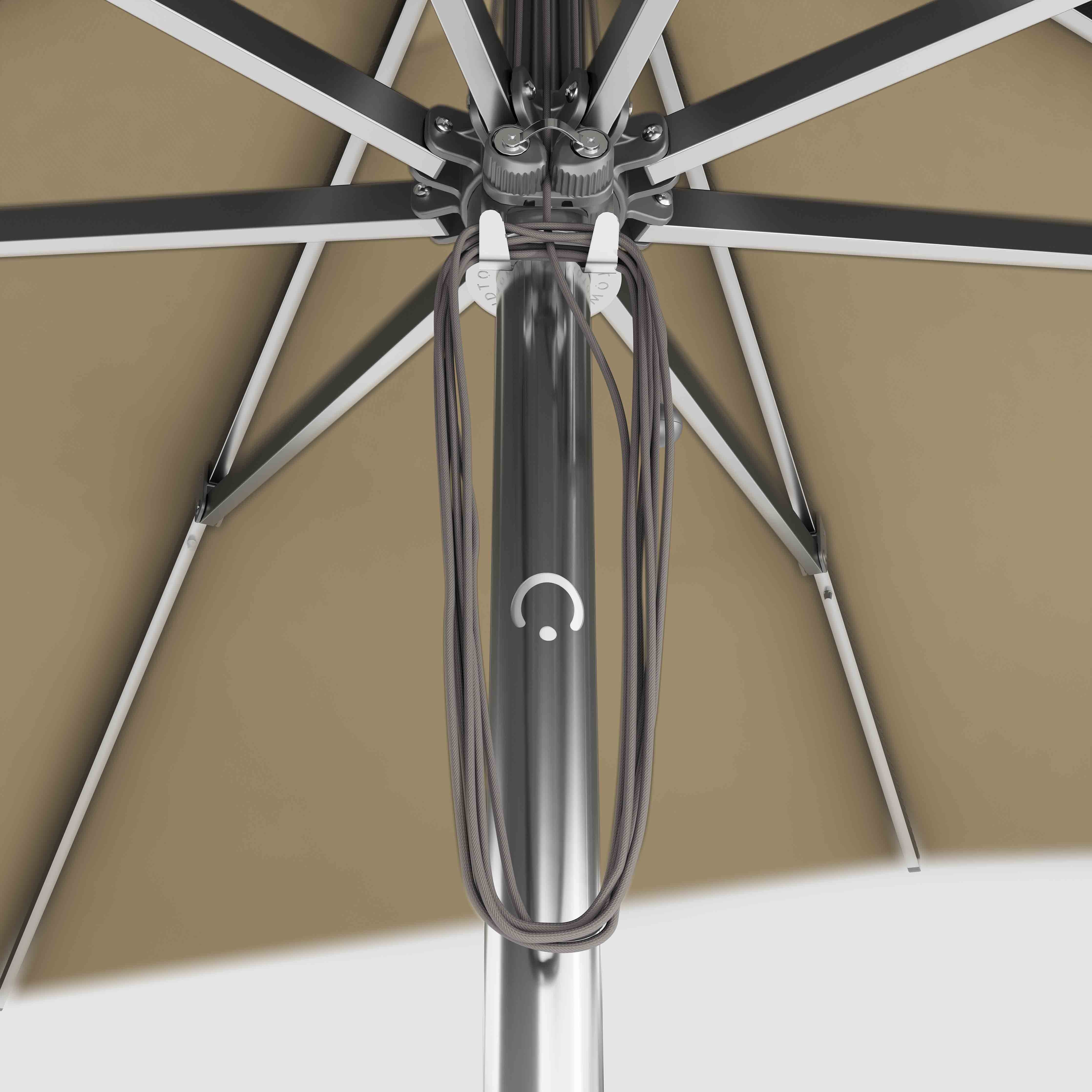 #Size_10ft x 10ft #pole finish_Silver