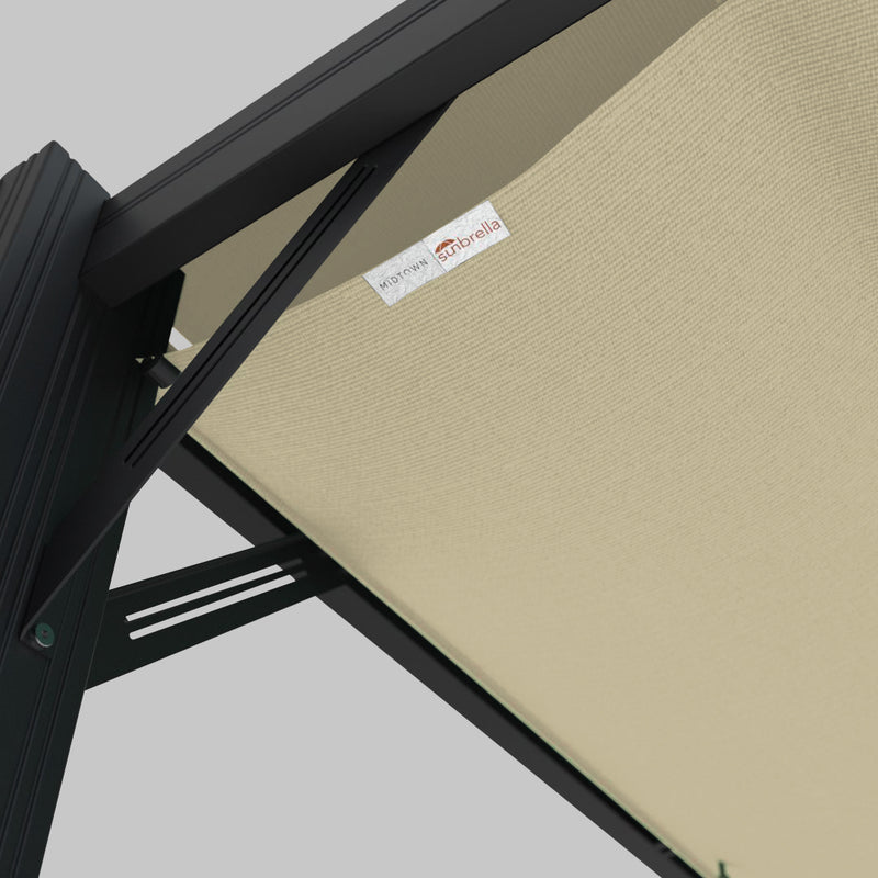 #configuration pergola_single #frame colour_Aluminum