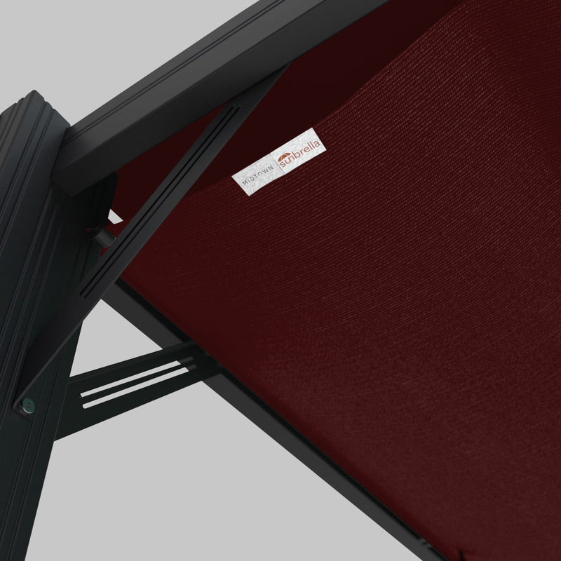 #configuration pergola_single #frame colour_Aluminum